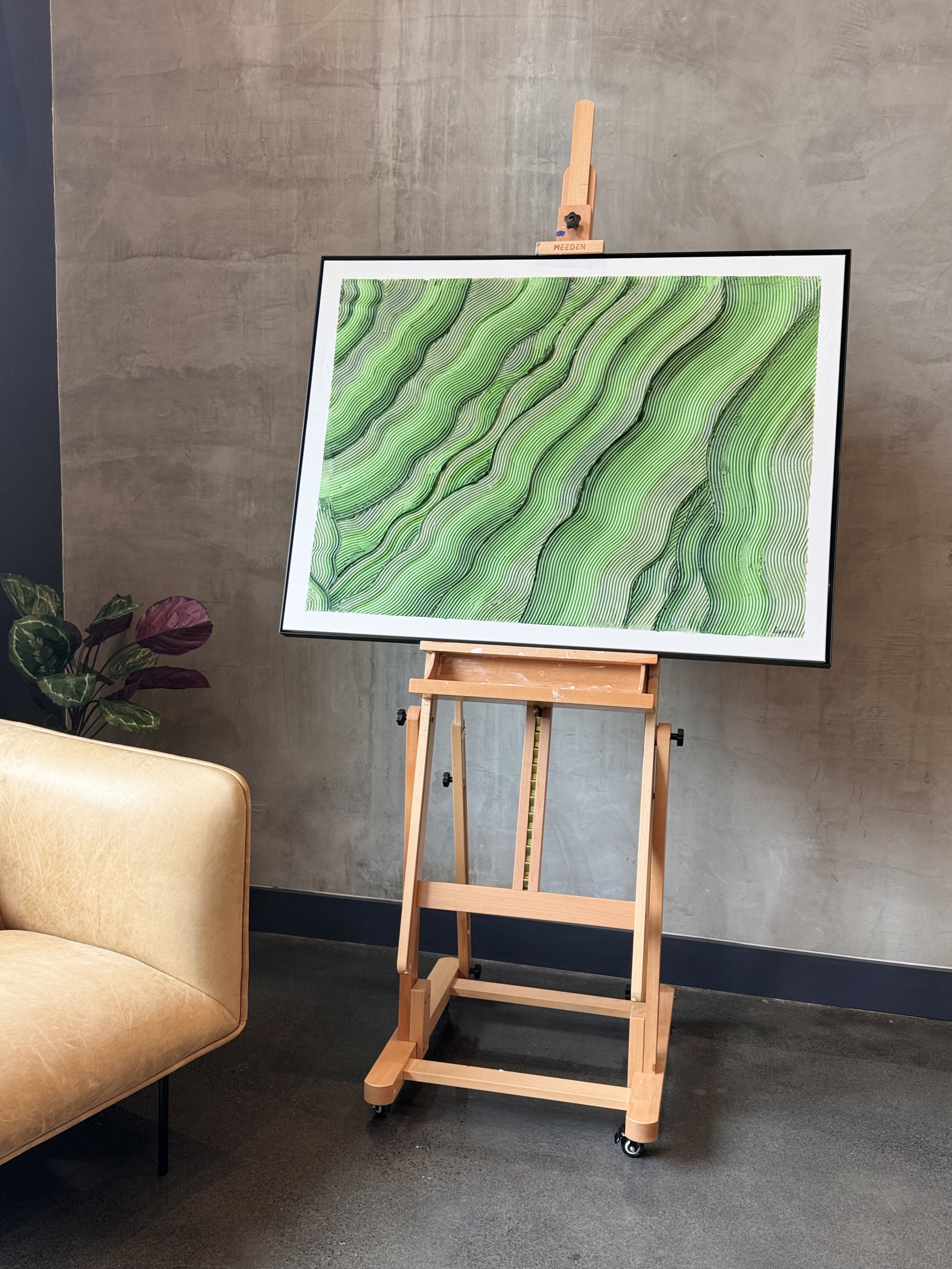 Salud  - on easel