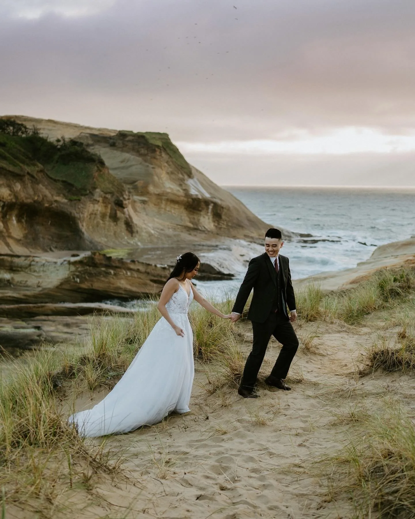 No place like the Oregon coast <3.
.
.
.

#BeachElopement #OregonCoastElopement #PNWElopementPhotographer #OregonWeddingPhotographer #ElopementPhotographer #IntimateWedding #ElopeOregon #CoastalElopement #AdventureElopement #OregonElopement