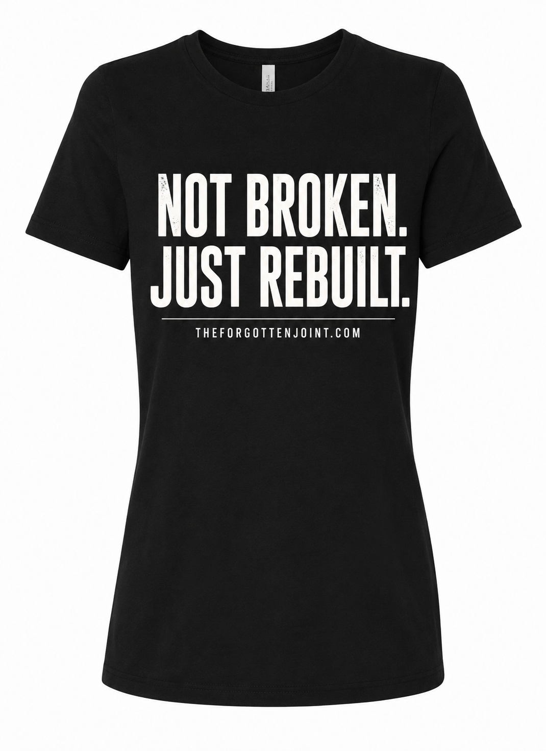 NOT BROKEN. JUST REBUILT | Ladies' Relaxed Jersey