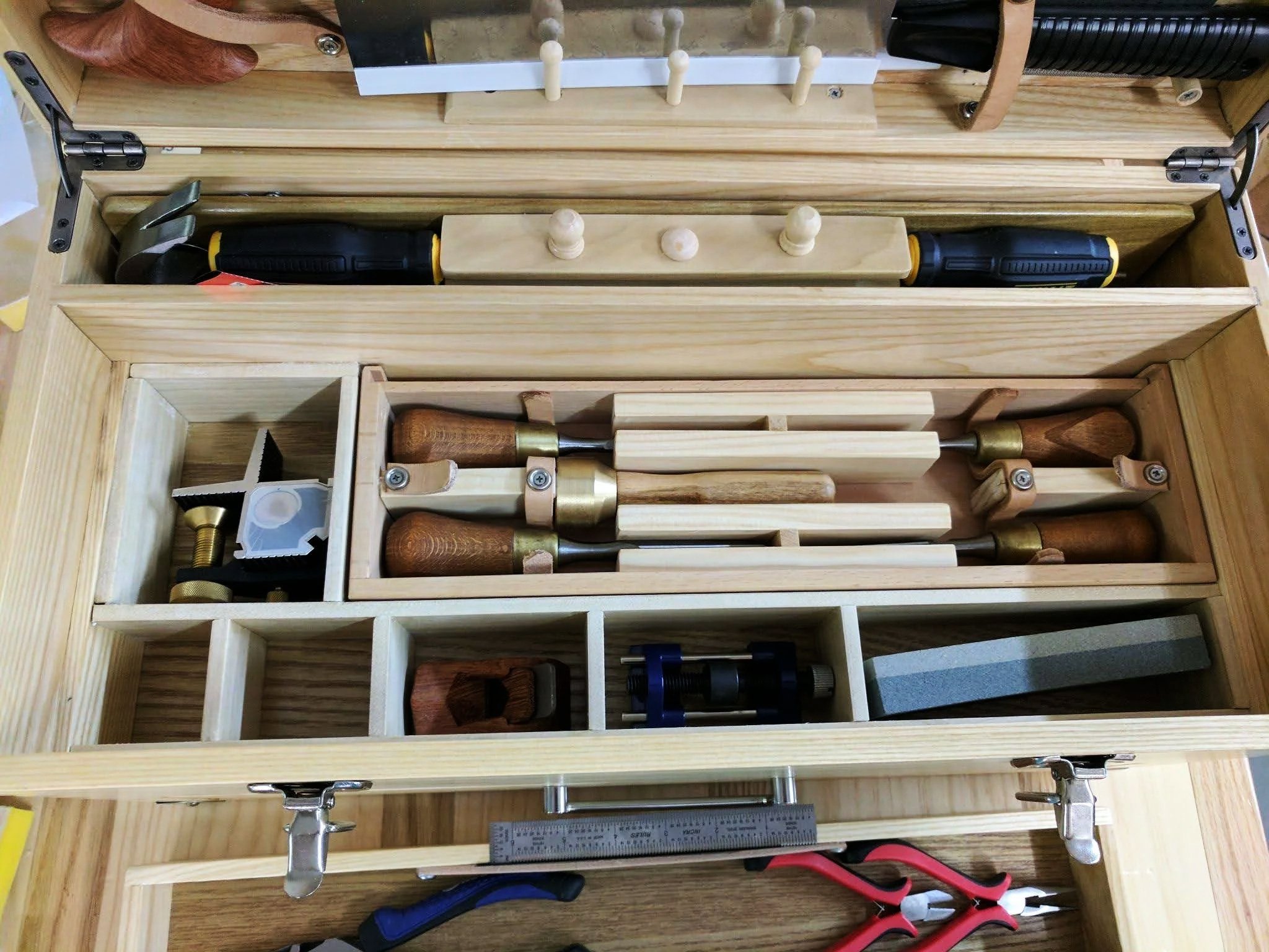 Hobby tool box detail