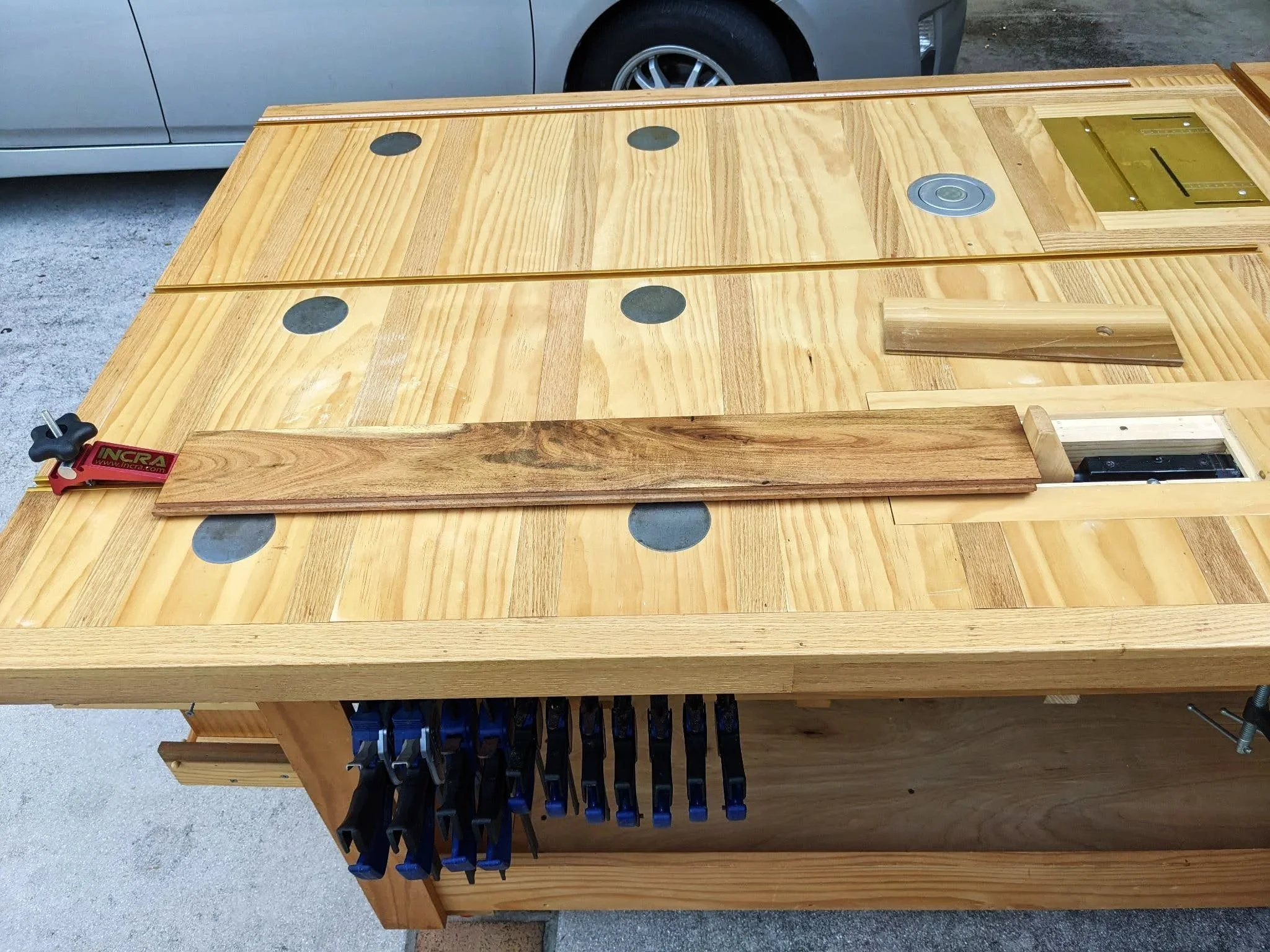 Kayak builders workbench