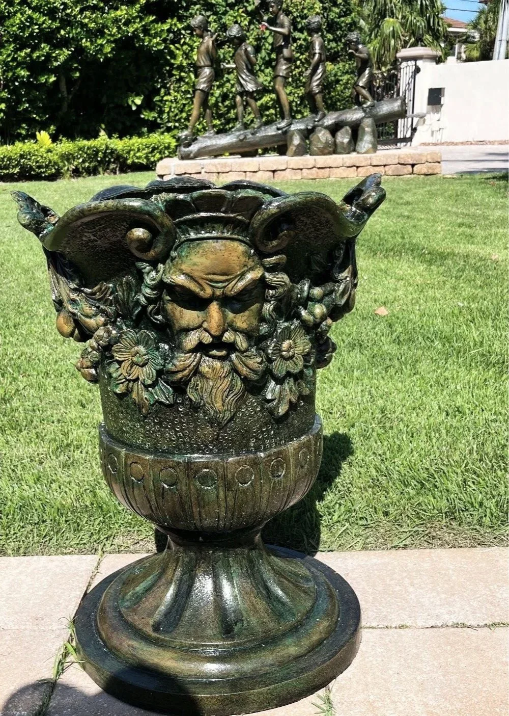 Planter after restoration and refinishing - Jim Davidson