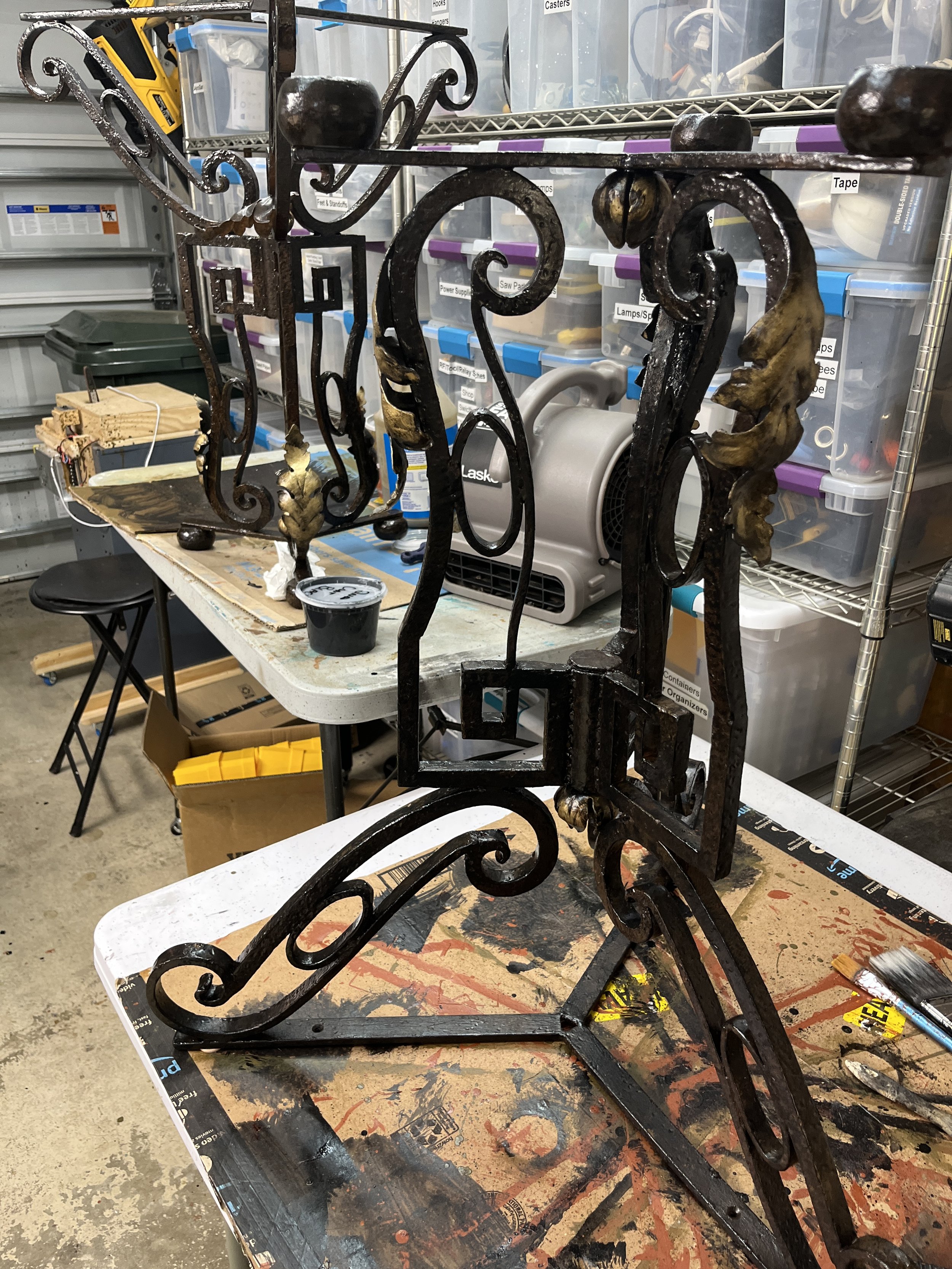 Iron tables after - Paul Ferrante