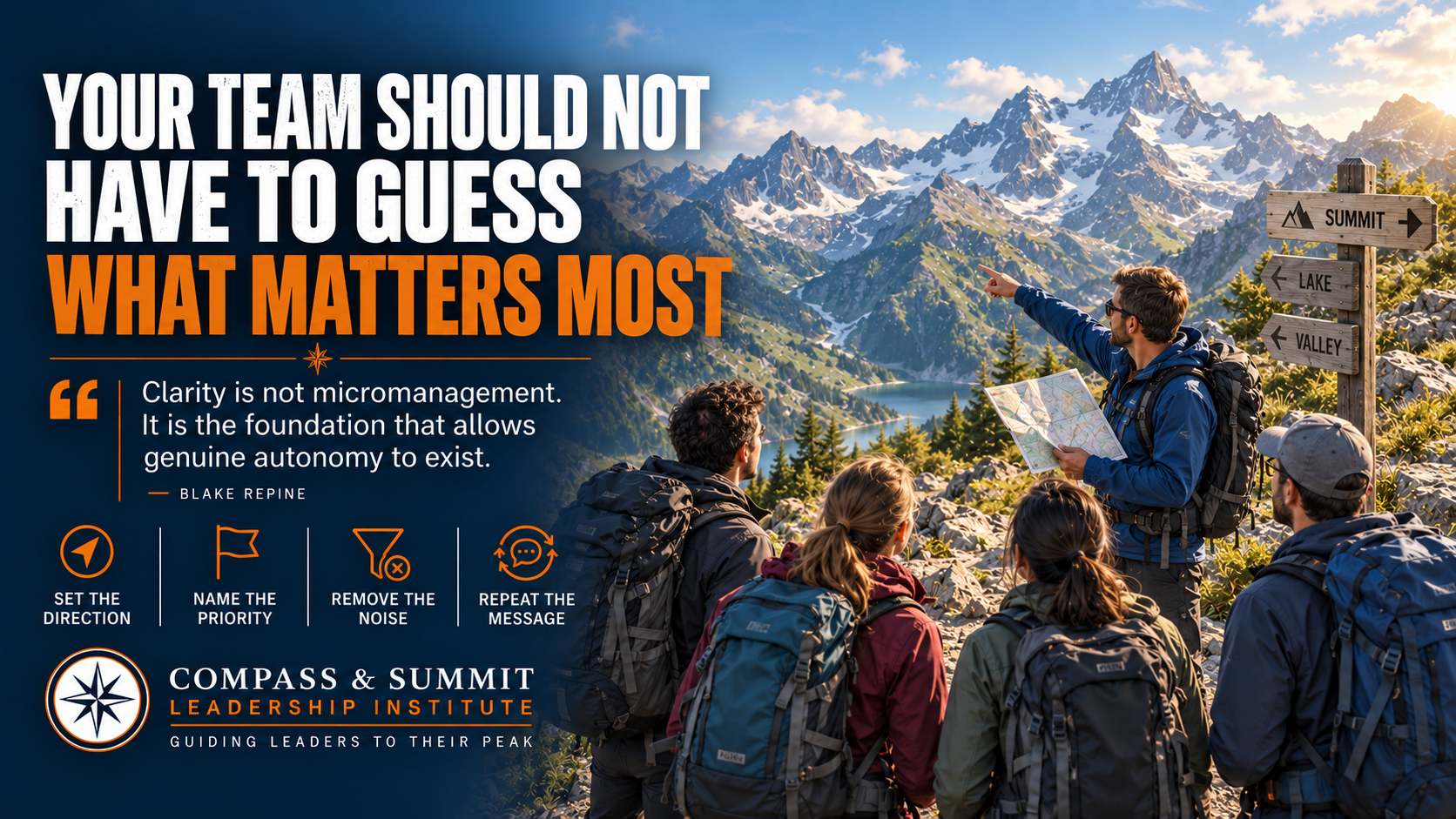 Your Team Should Not Have to Guess What Matters Most