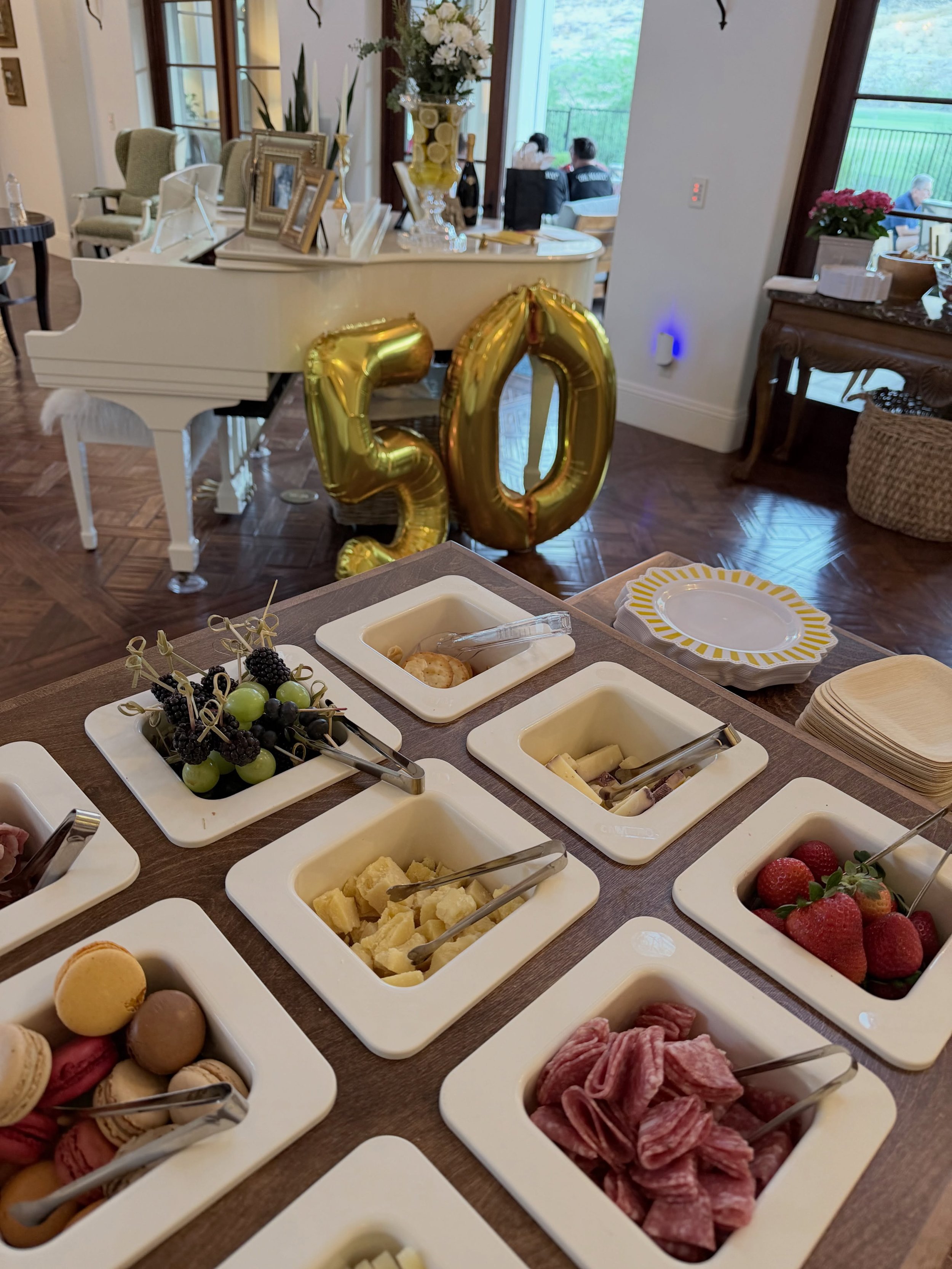 There&rsquo;s something so special about celebrating life&rsquo;s milestones. 🥂

#BirthdayPartyIdeas #CharcuterieCart #grazingtable #milestonebirthday #lasvegasevents