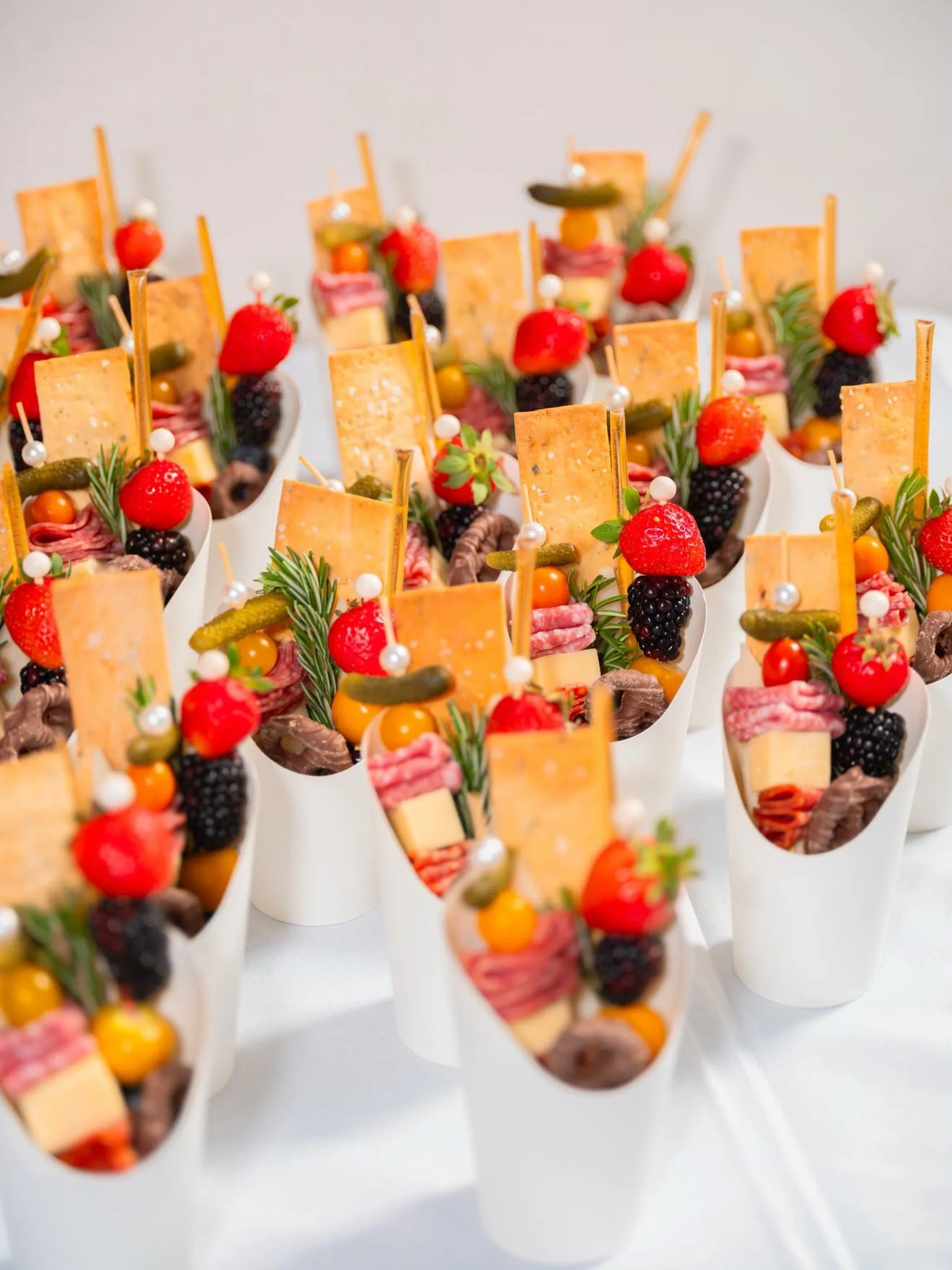 There&rsquo;s just something about these cups&hellip; 💭

Perfectly portioned, easy to grab, and almost too pretty to eat &mdash; almost.

Our individual charcuterie cups are perfect for Las Vegas weddings, showers, corporate events, open houses, bir