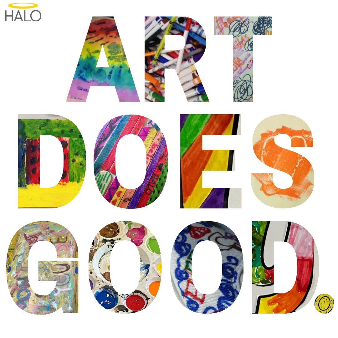 HALO's Art Does Good Campaign Promotion