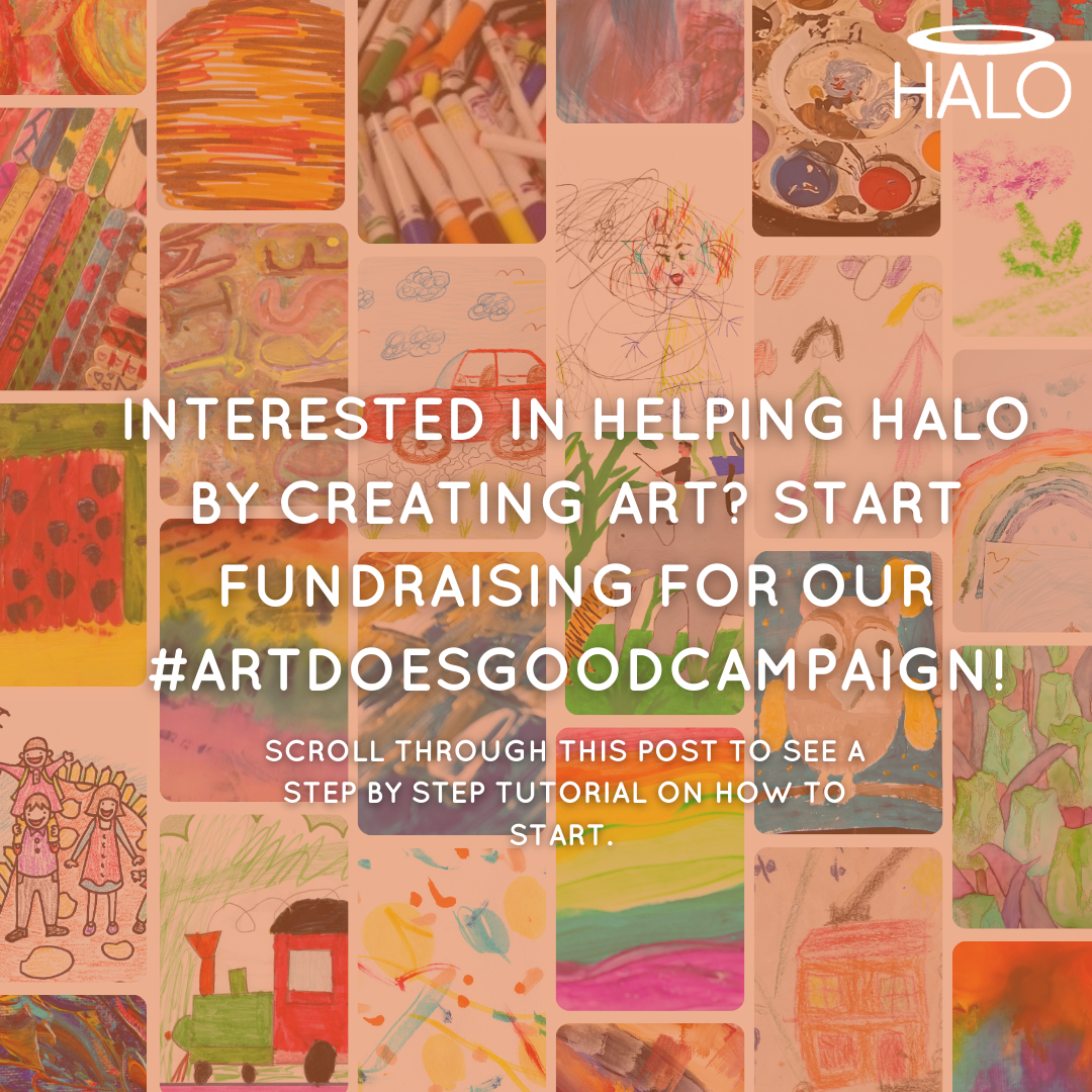 HALO's Art Does Good Campaign Promotion