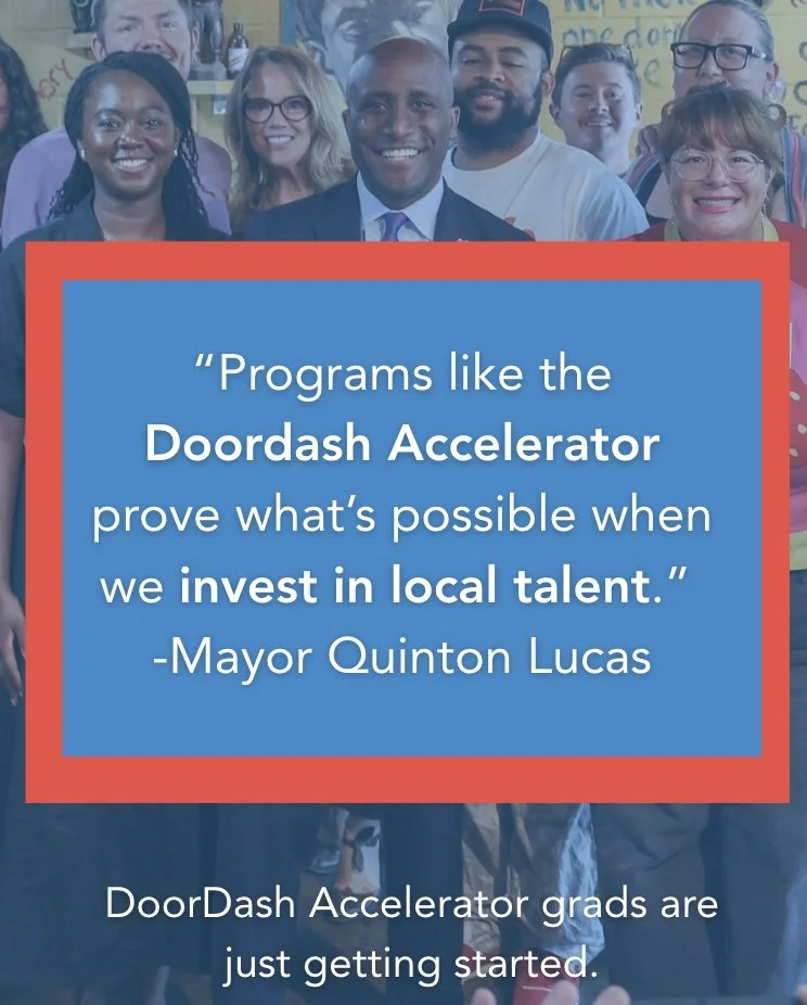 Mayor Lucas x DoorDash Accelerator Program