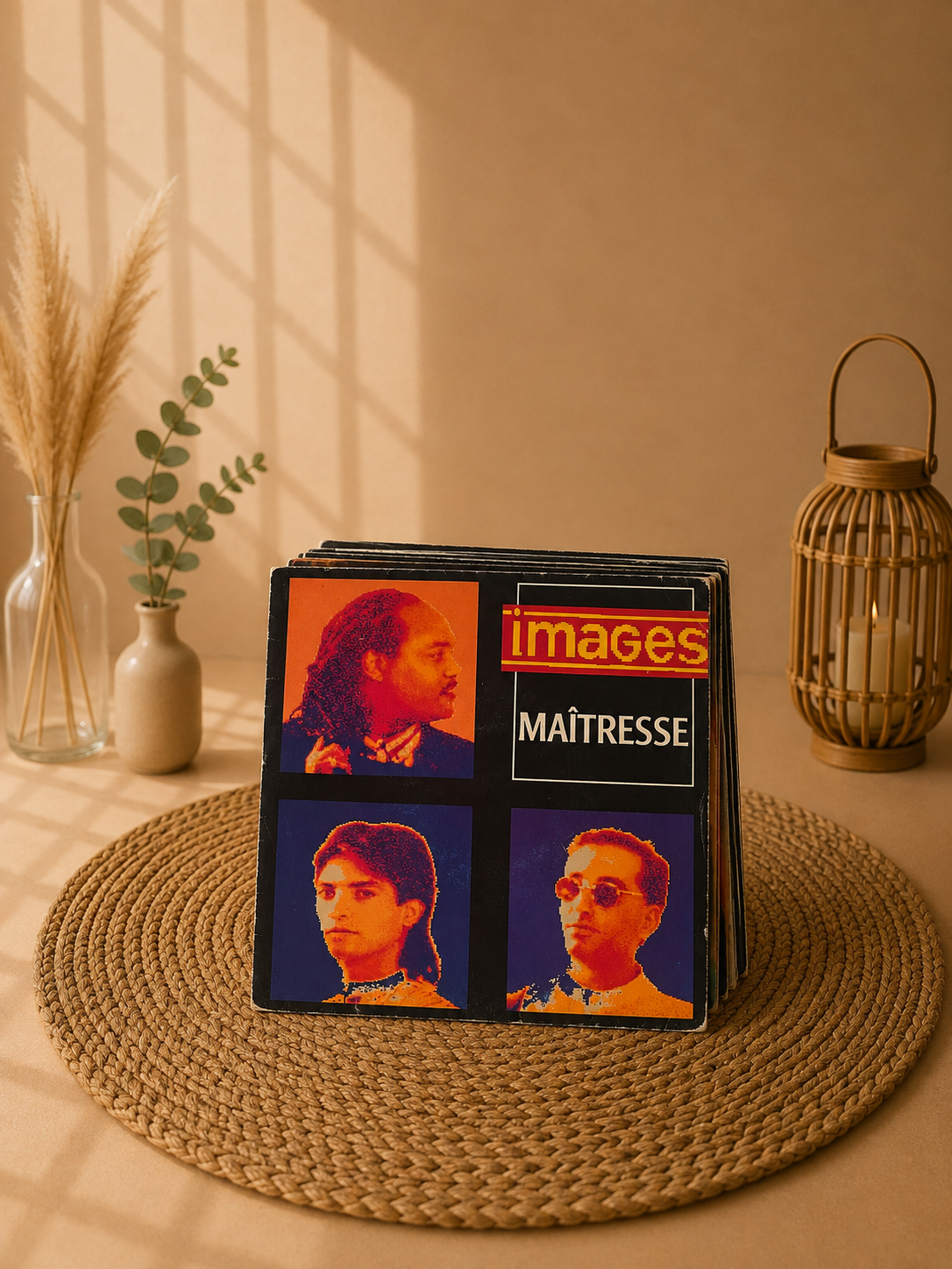 Petit vinyle des années 90, idéal pour vos décorations rétro, disponible sur la Côte d'Opale