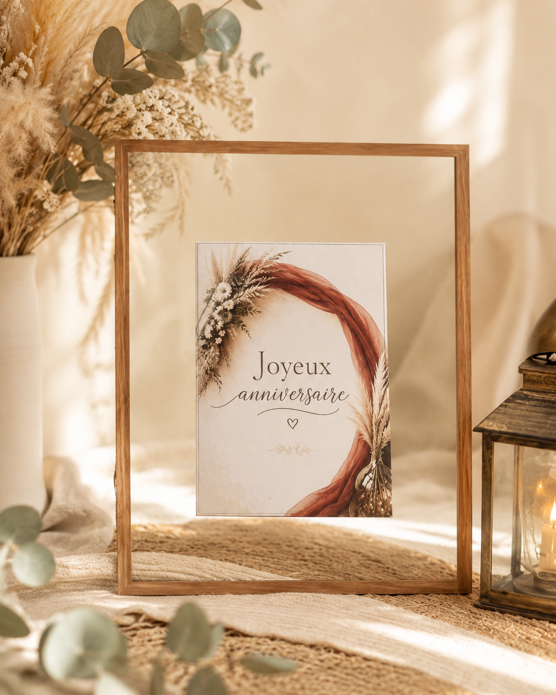 Cadre décoratif en location pour personnaliser votre décoration de mariage ou d’événement.

