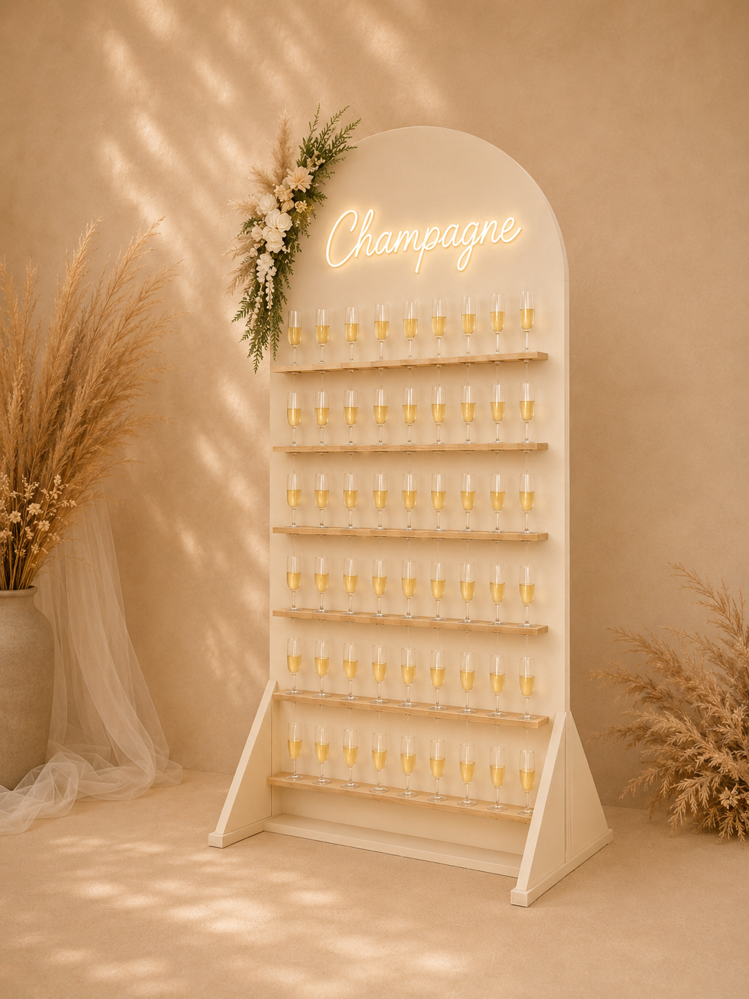 Mur à champagne bientôt disponible chez Les Jolis Instants