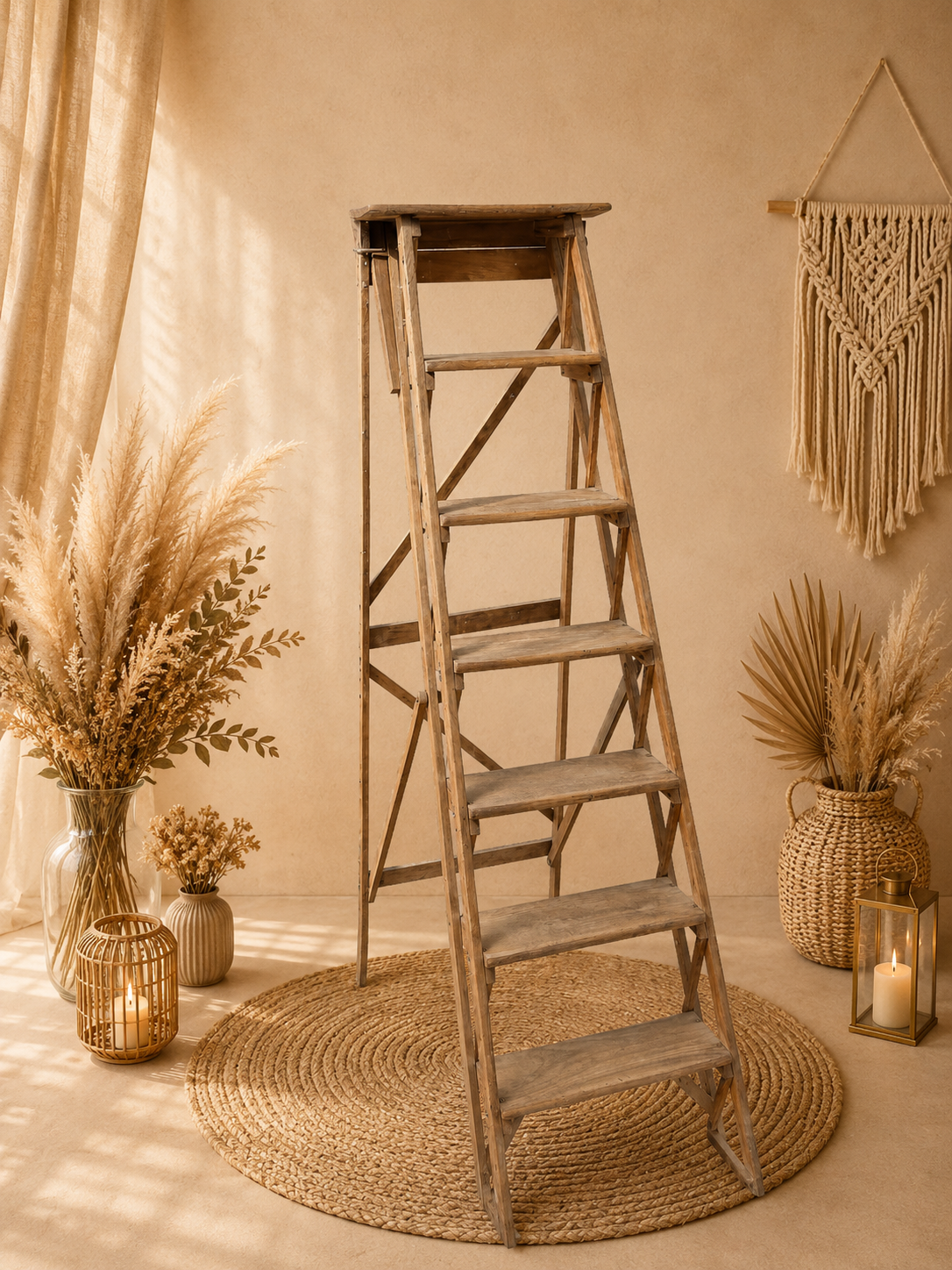 Echelle de peintre vintage 180cm - 18€
