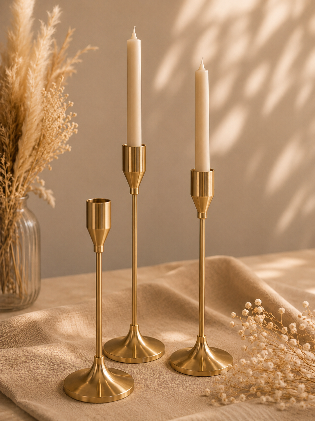 Chandelier doré - 0,50€ l'unité (Quantité : 12)