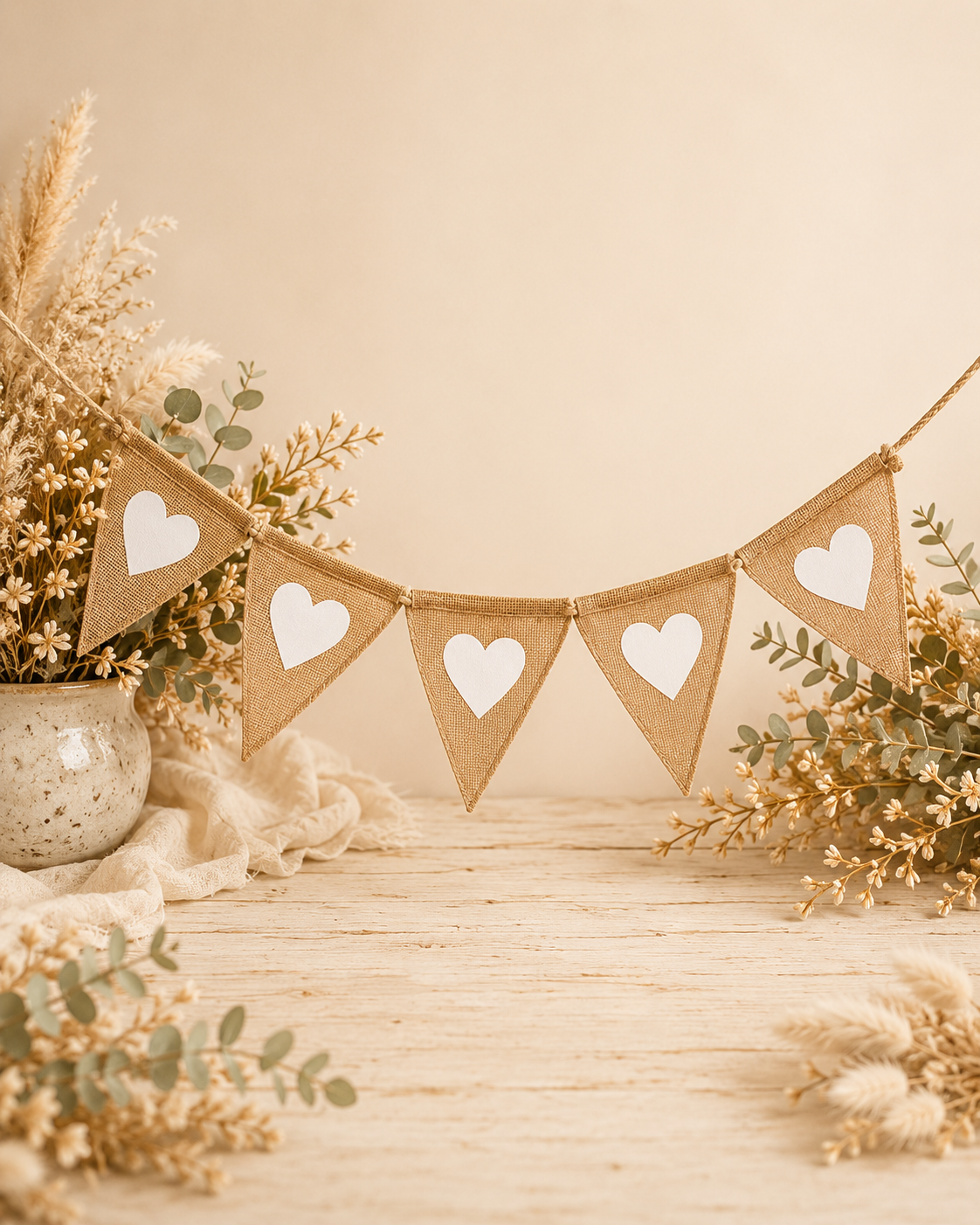                    Guirlande motif cœur 
                            - 1,9m - 2€ (Quantité : 3)
