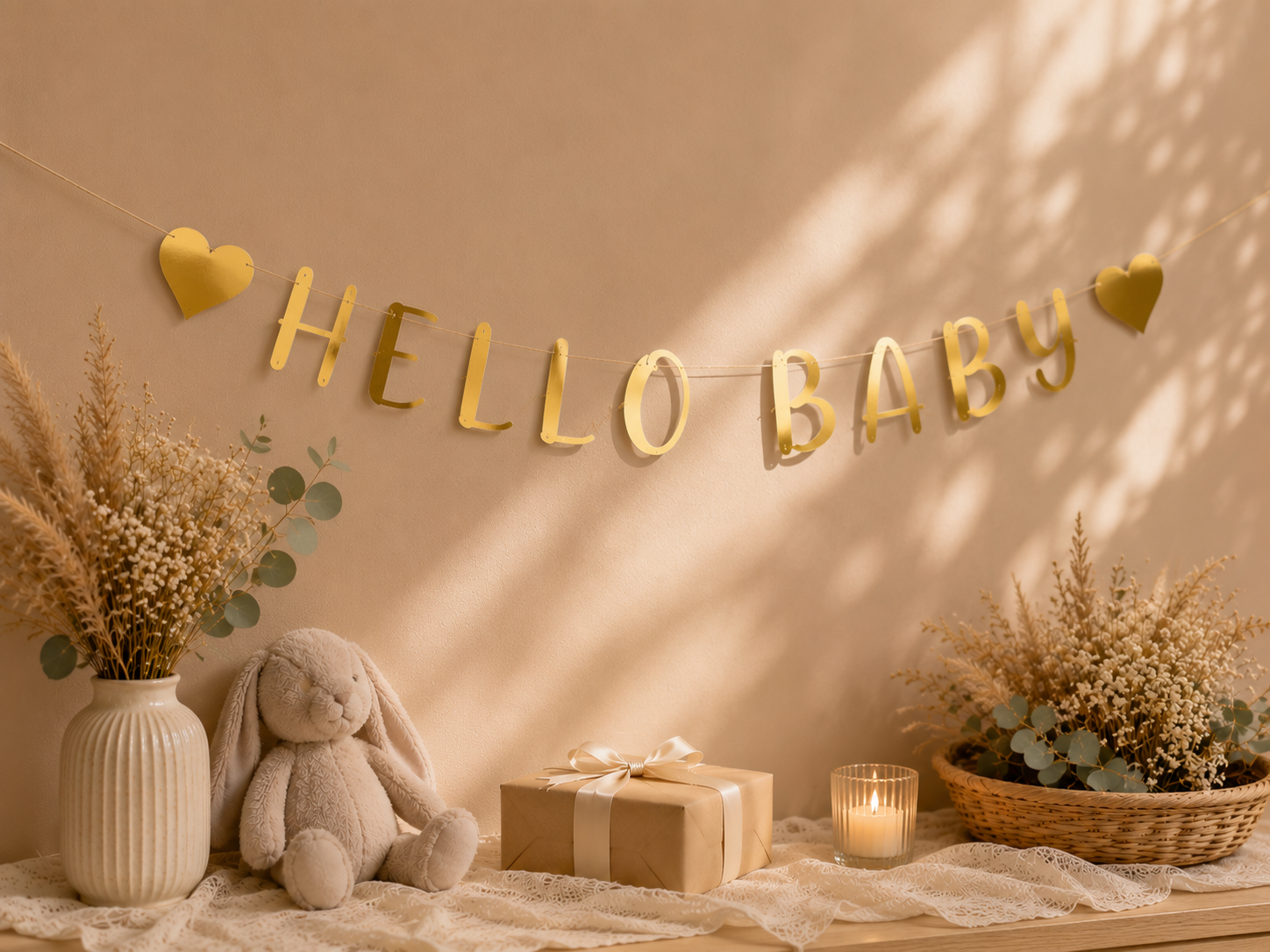 Guirlande "Hello Baby" - 2€ (Quantité : 1)