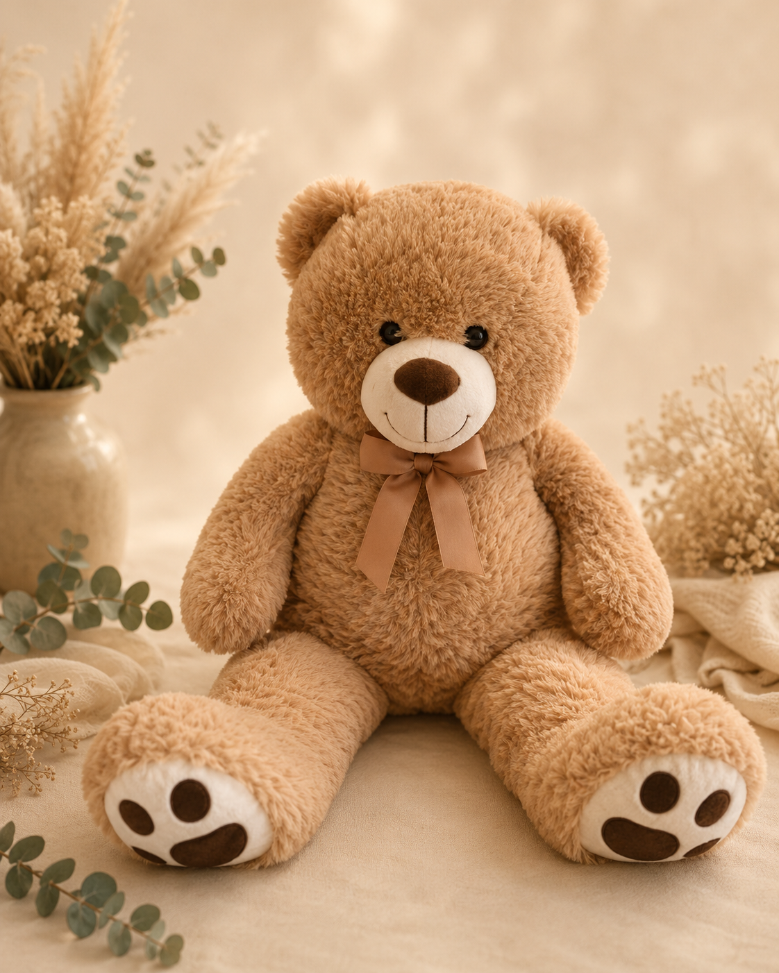 Ours beige 95cm - 6€ (Quantité : 1)