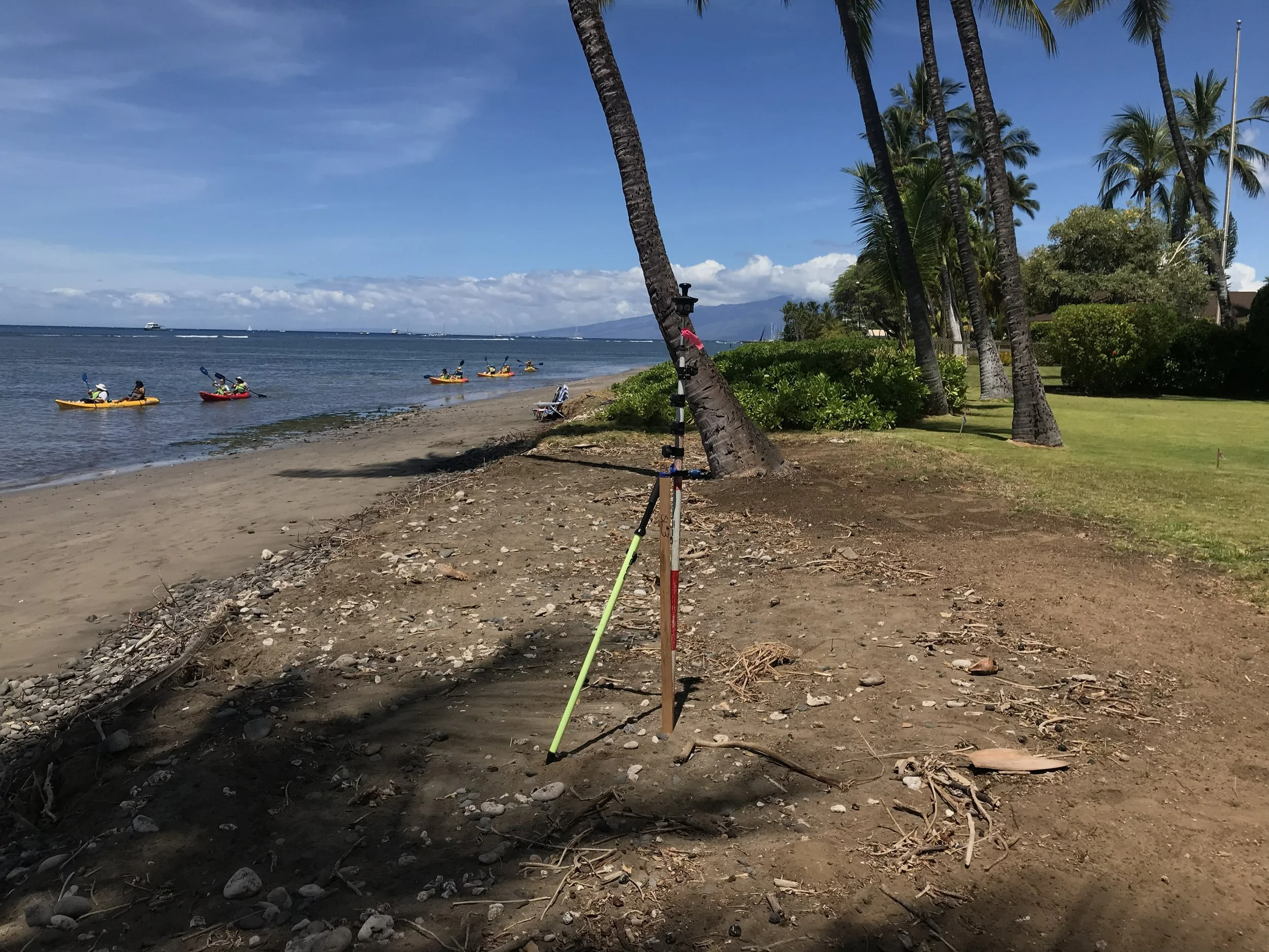 survey equipment in wailea