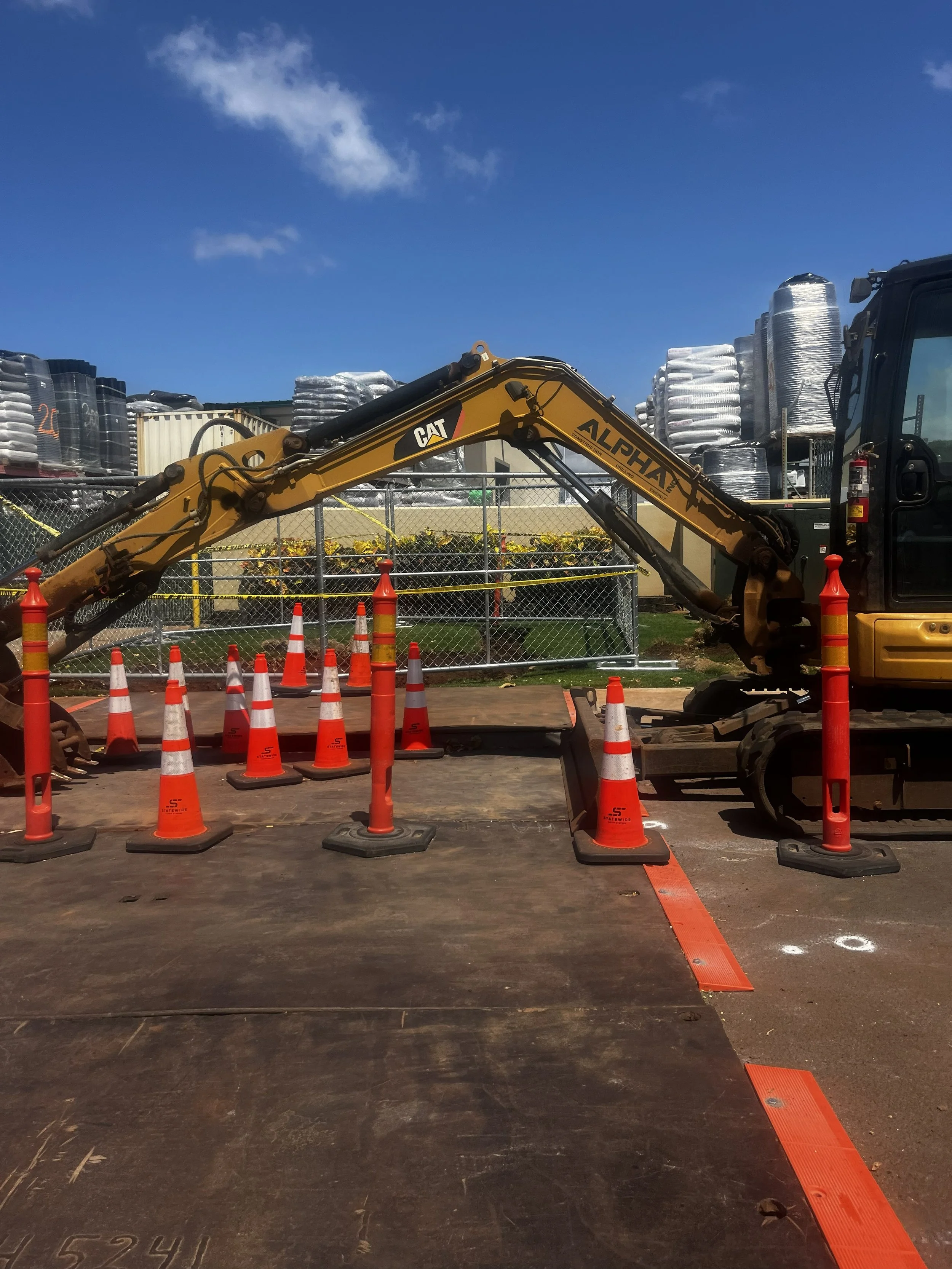 sewer lateral constructional design and installation on maui