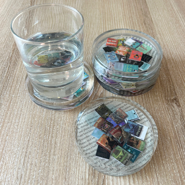 Tiny Library Coasters