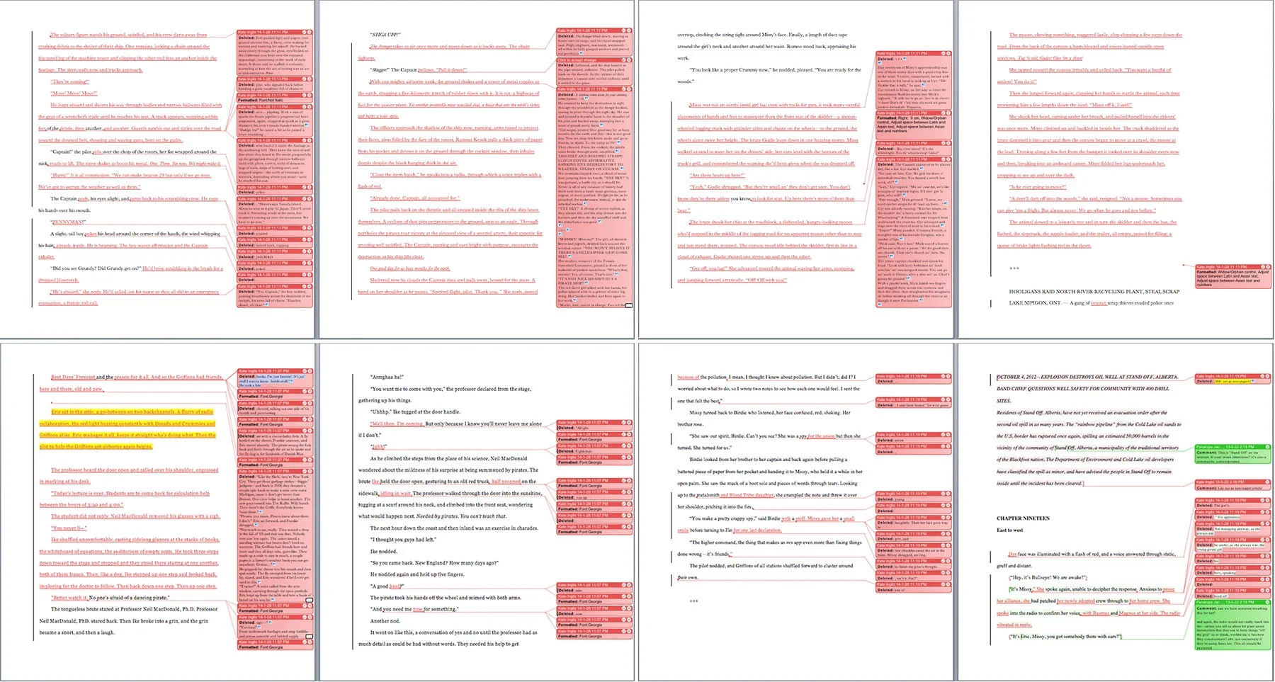 Editors make writers