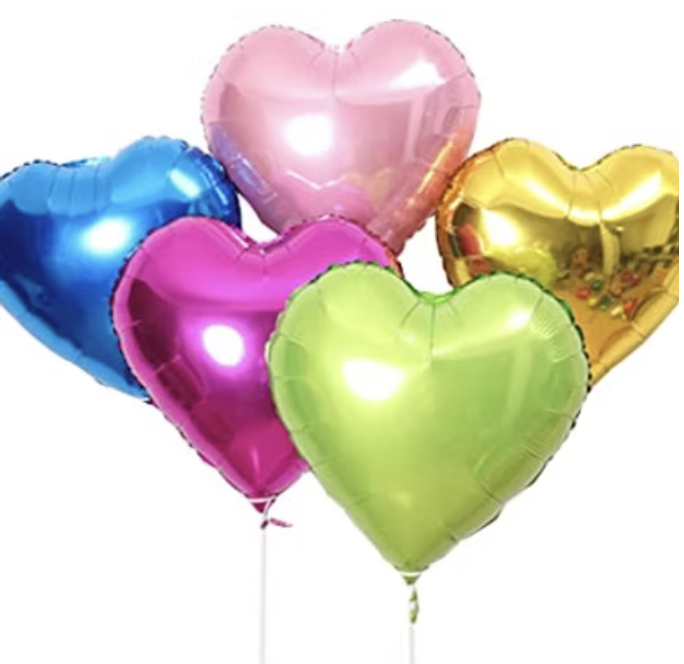 Heart Mylar Balloon