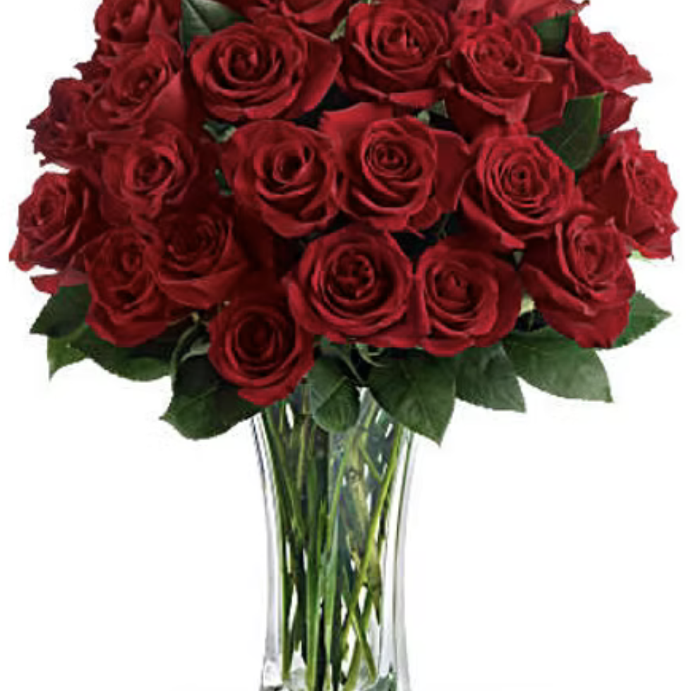 Two Dozen Red Roses