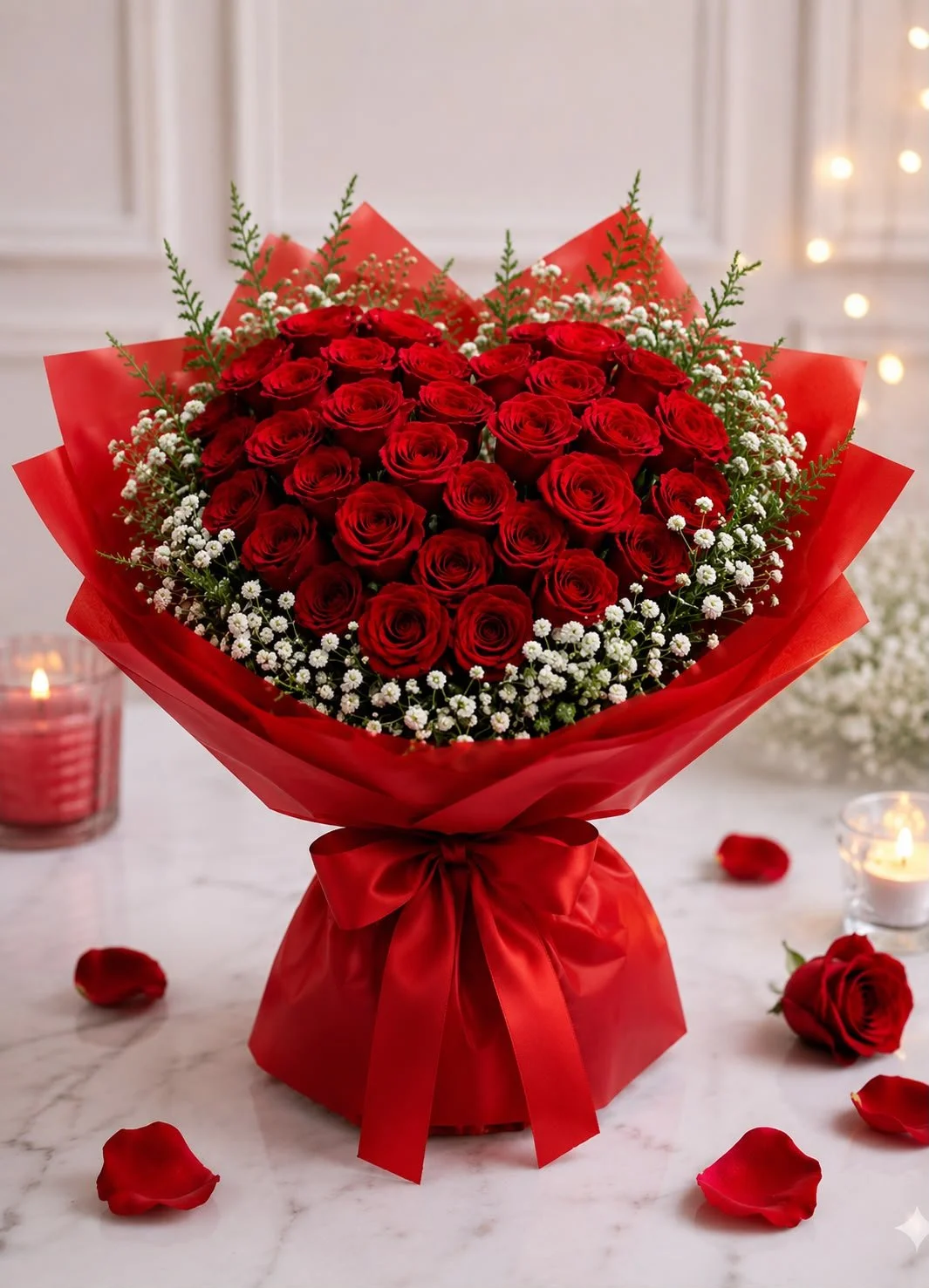 Heart In a Bouquet
