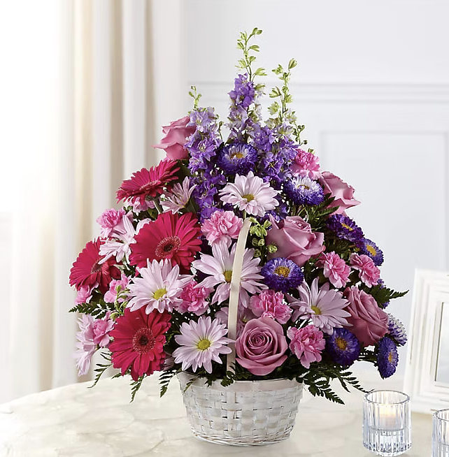 Pastel Peace Basket