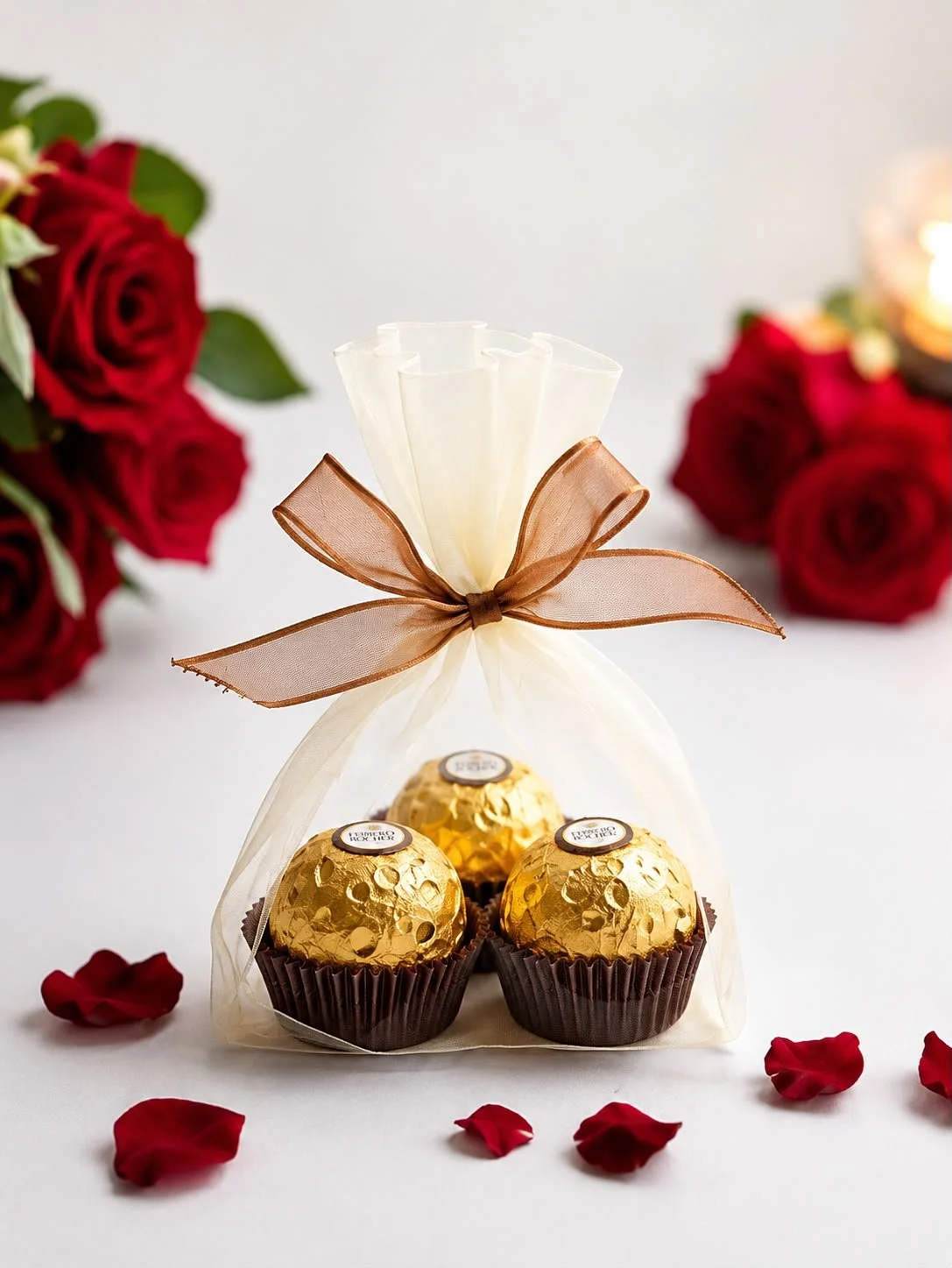 3 Ferrero Chocolate Wrapped
