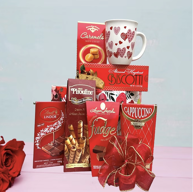 With Hearts Mug and Treats