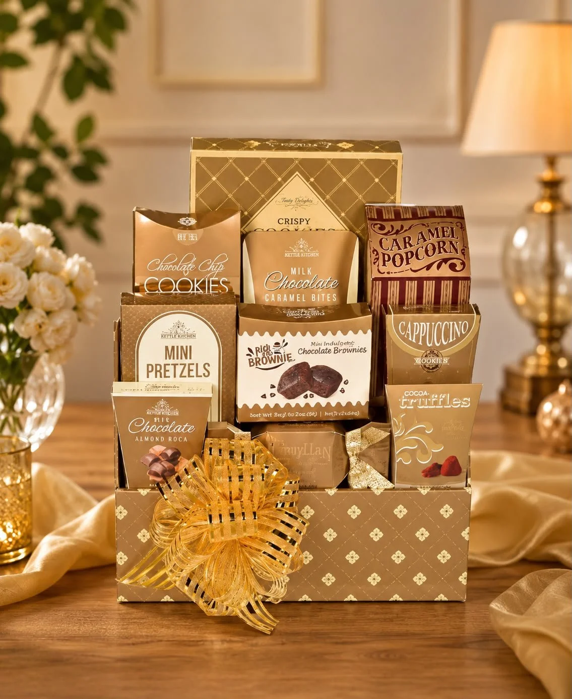 Elegant Gourmet Gift Bsket