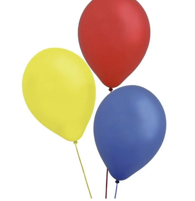 Three Latex Balloon Bouquet