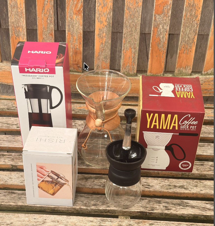 Coffee + Tea Brewing Items