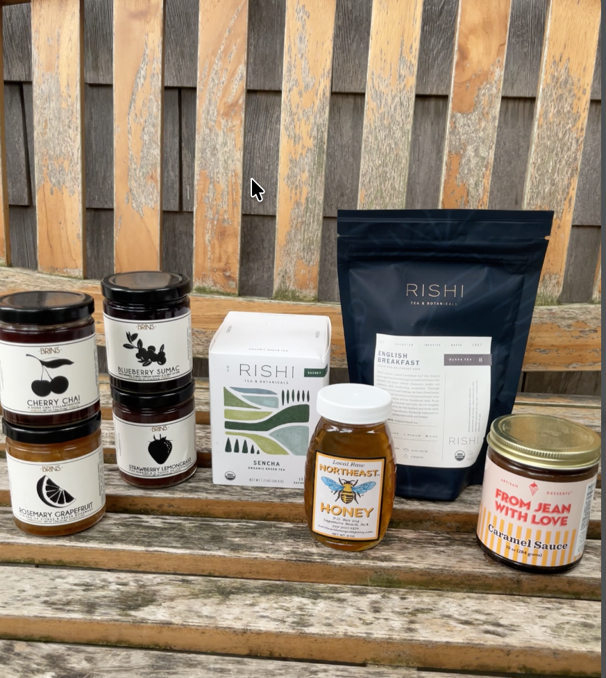 Tea, Honey, Jams