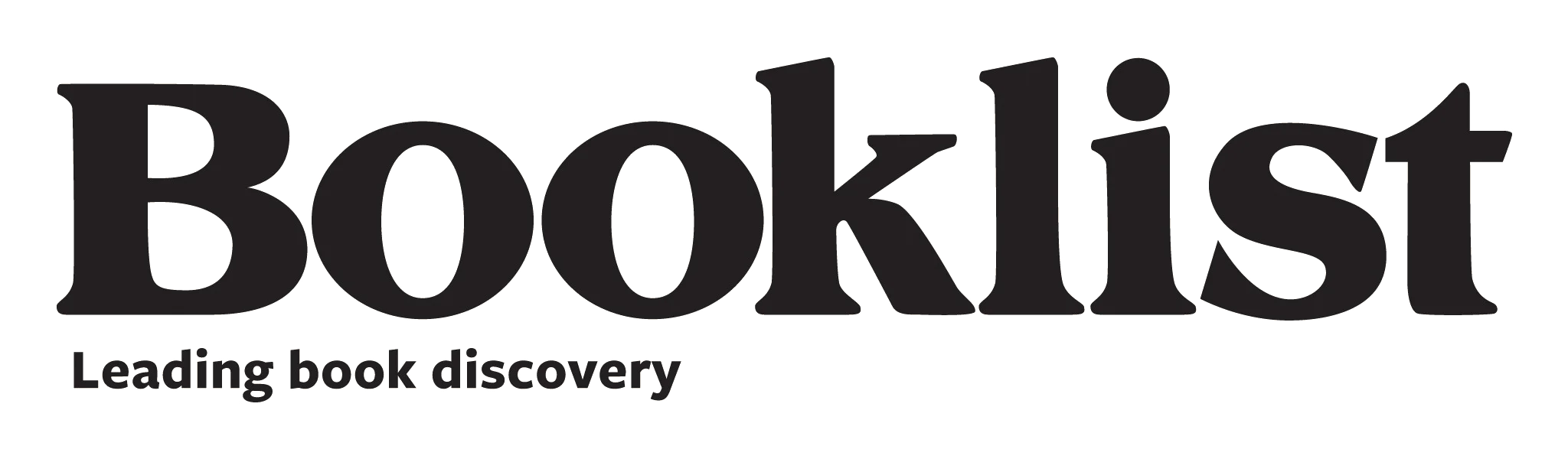 Logo reading 'Booklist' with the tagline 'Leading book discovery' underneath.