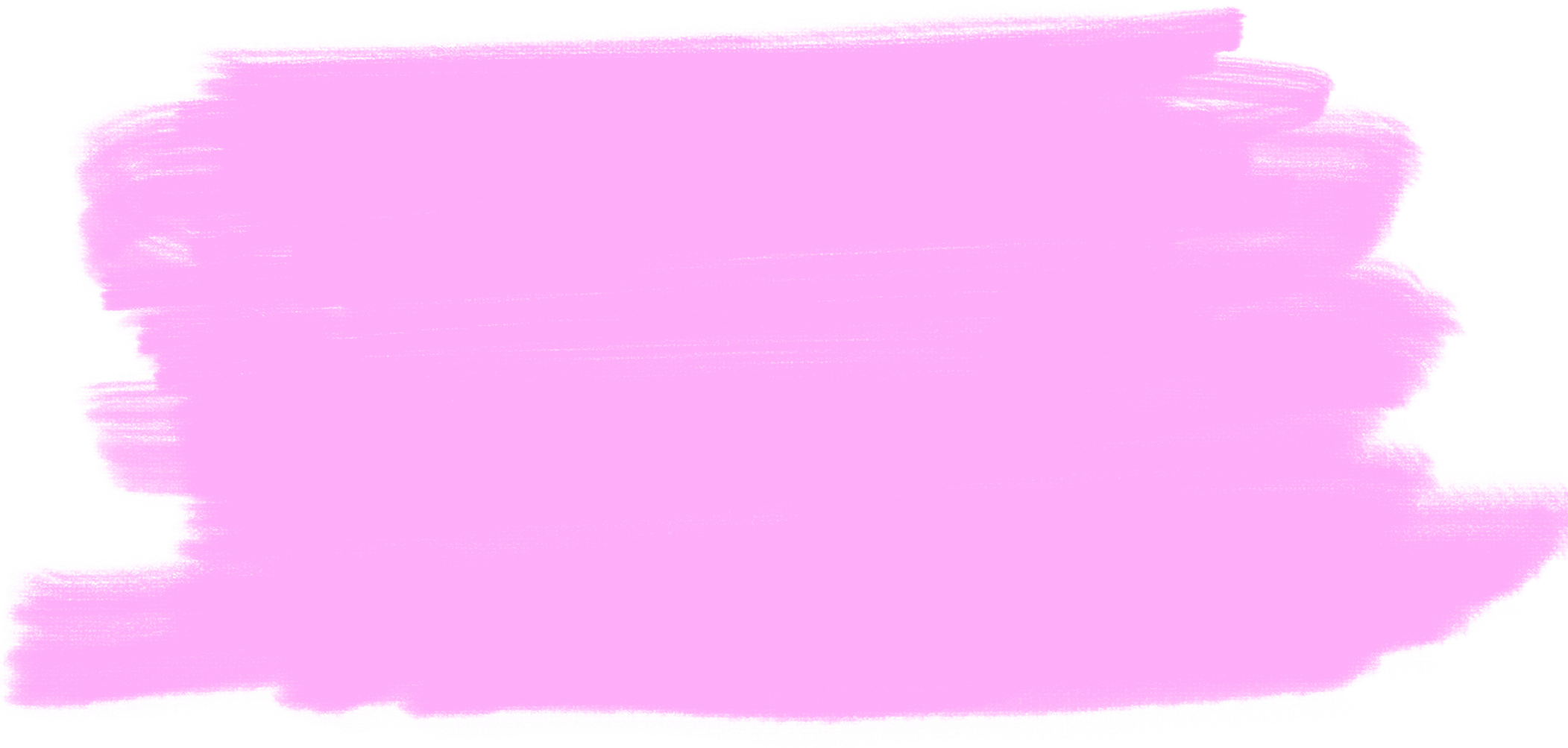 Pink paint stroke on a black background.