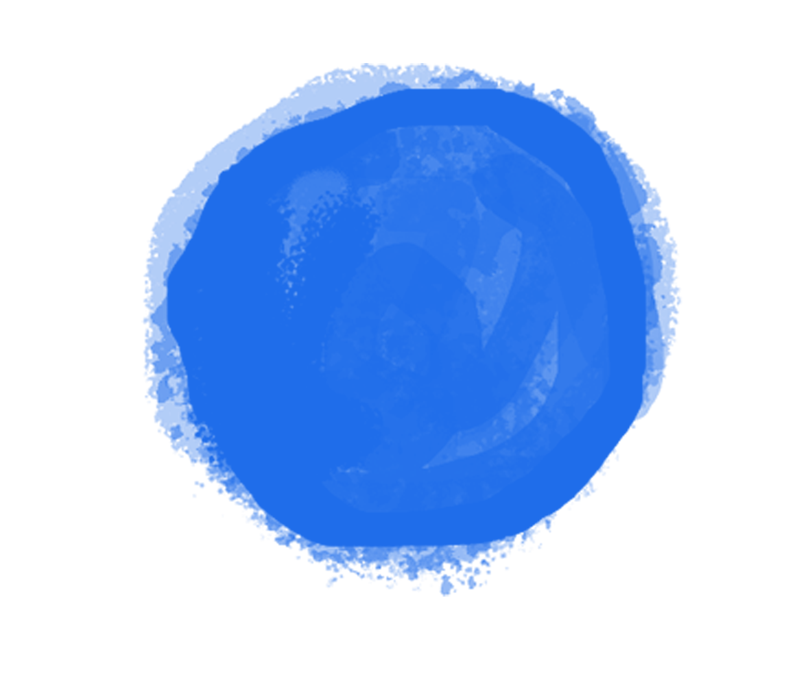 Solid blue square