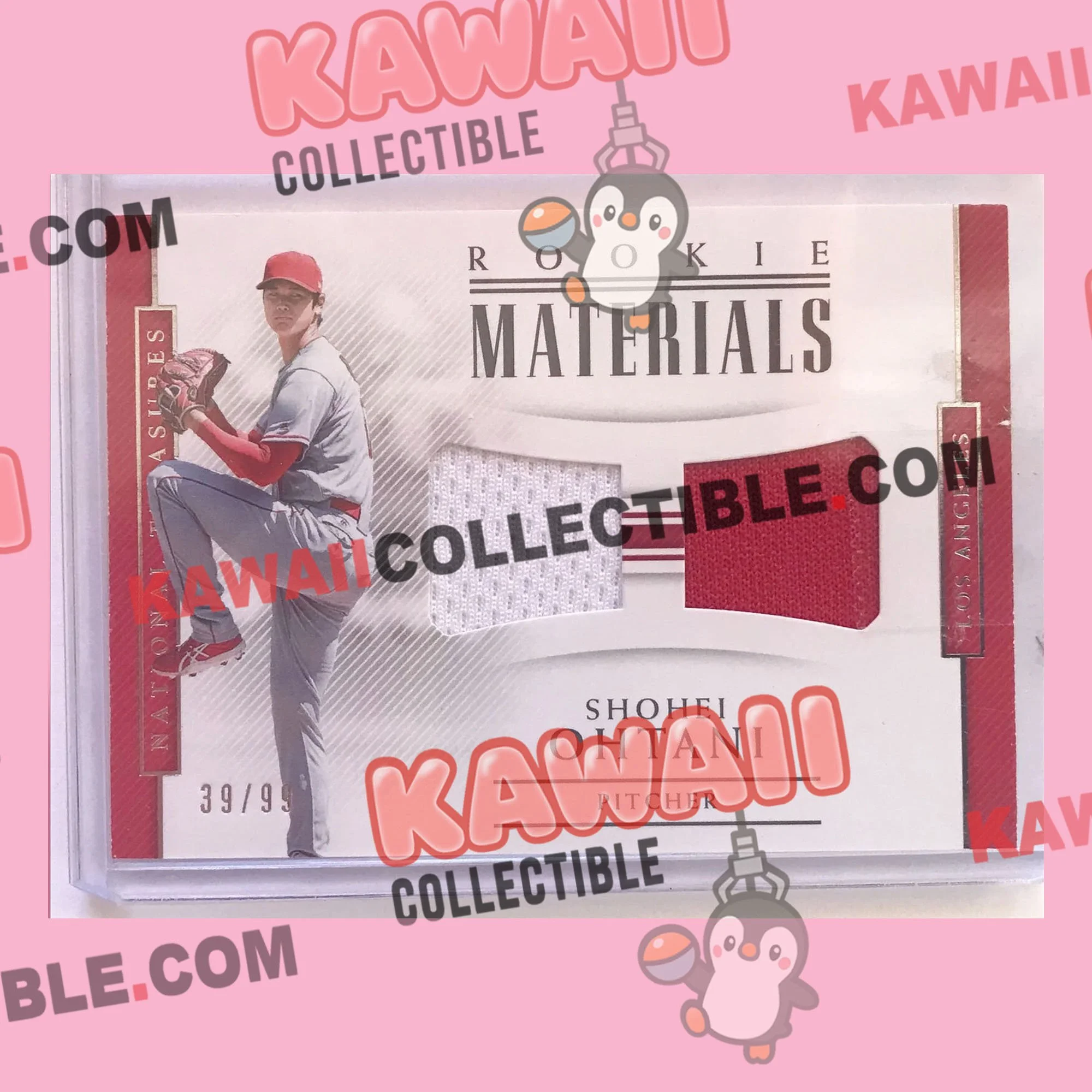2018 National Treasures Shohei Ohtani Rookie Materials /99