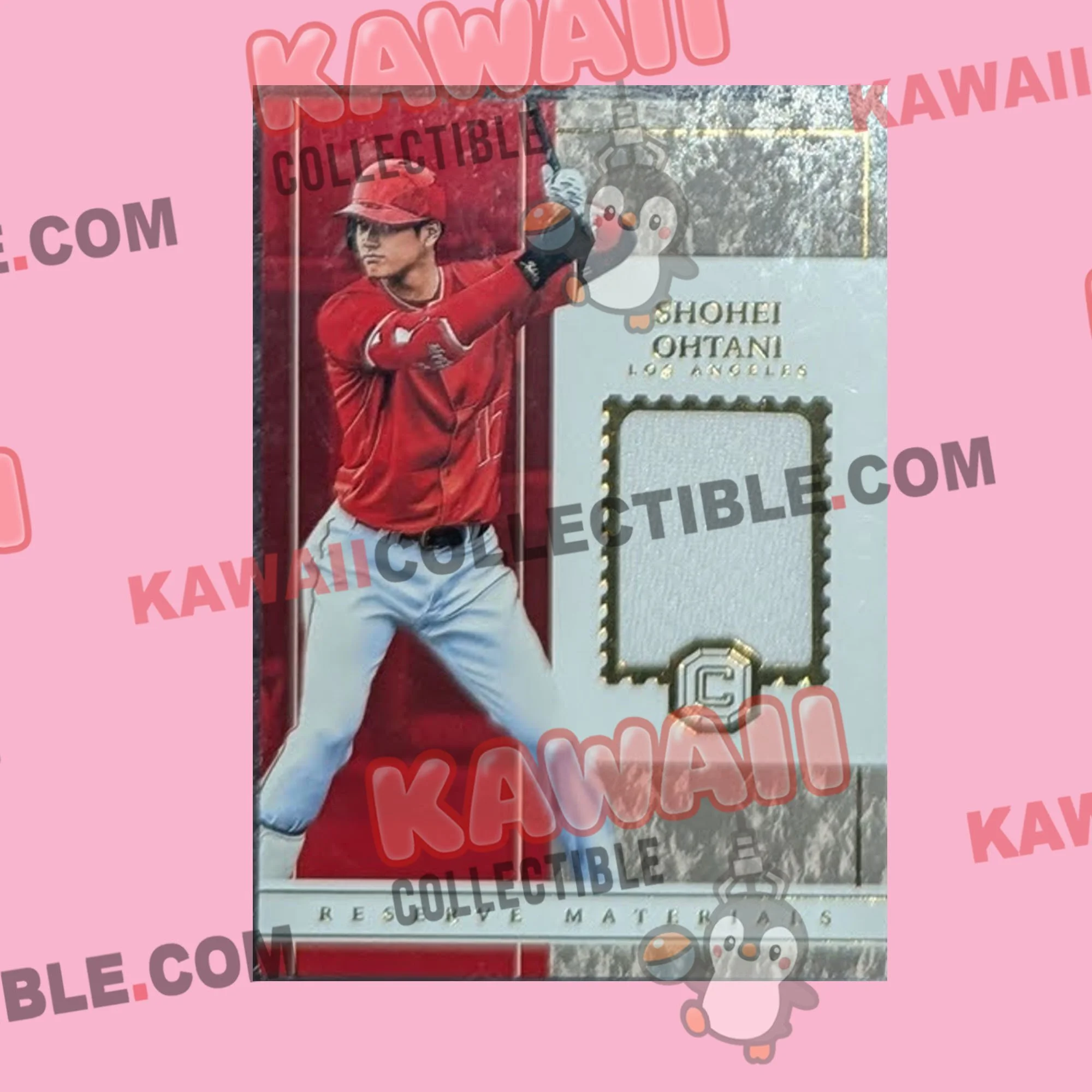 2018 Cornerstones Shohei Ohtani Reserve Materials