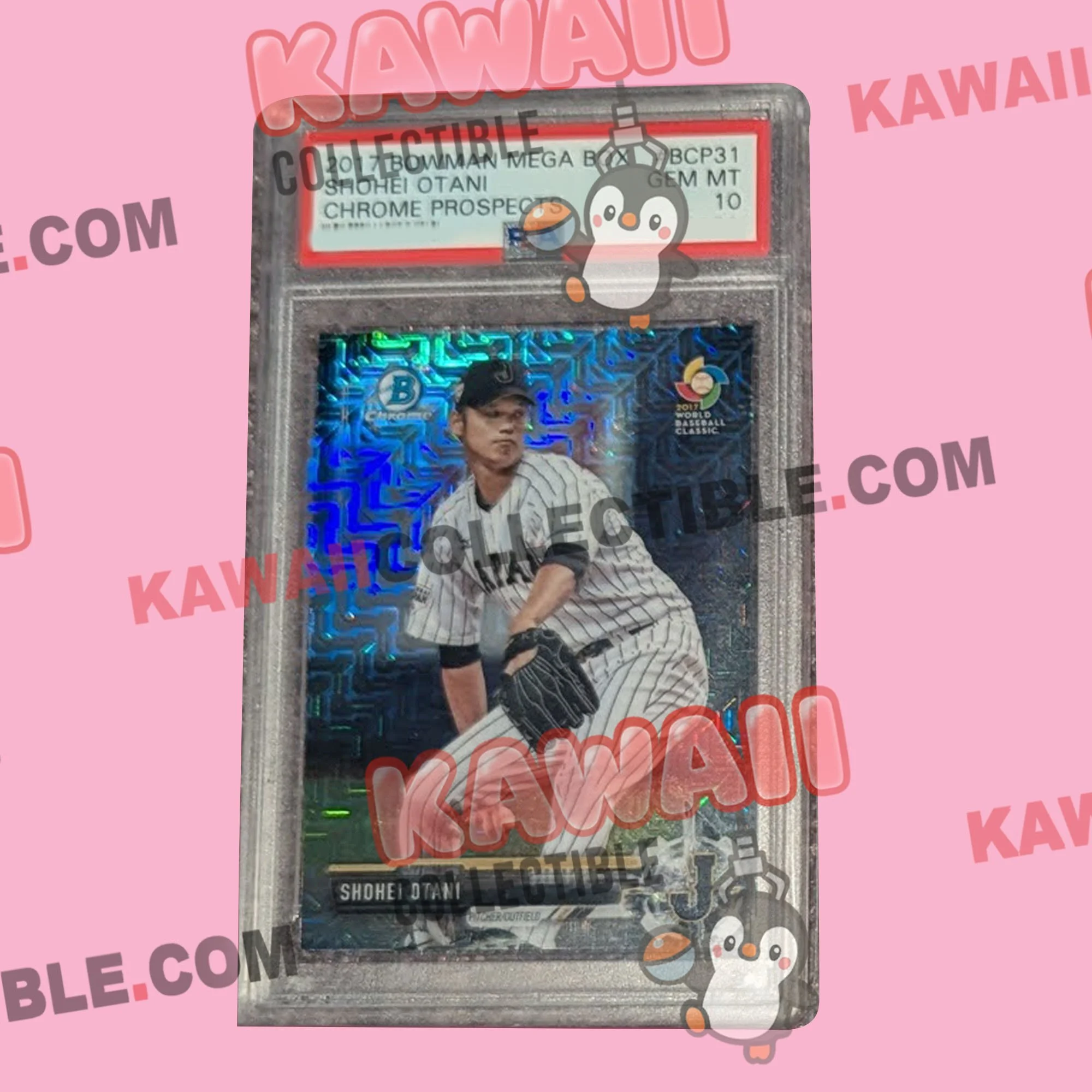 PSA GEM MT 10 2017 BOWMAN MEGA BOX SHOHEI OTANI CHROME PROSPECTS