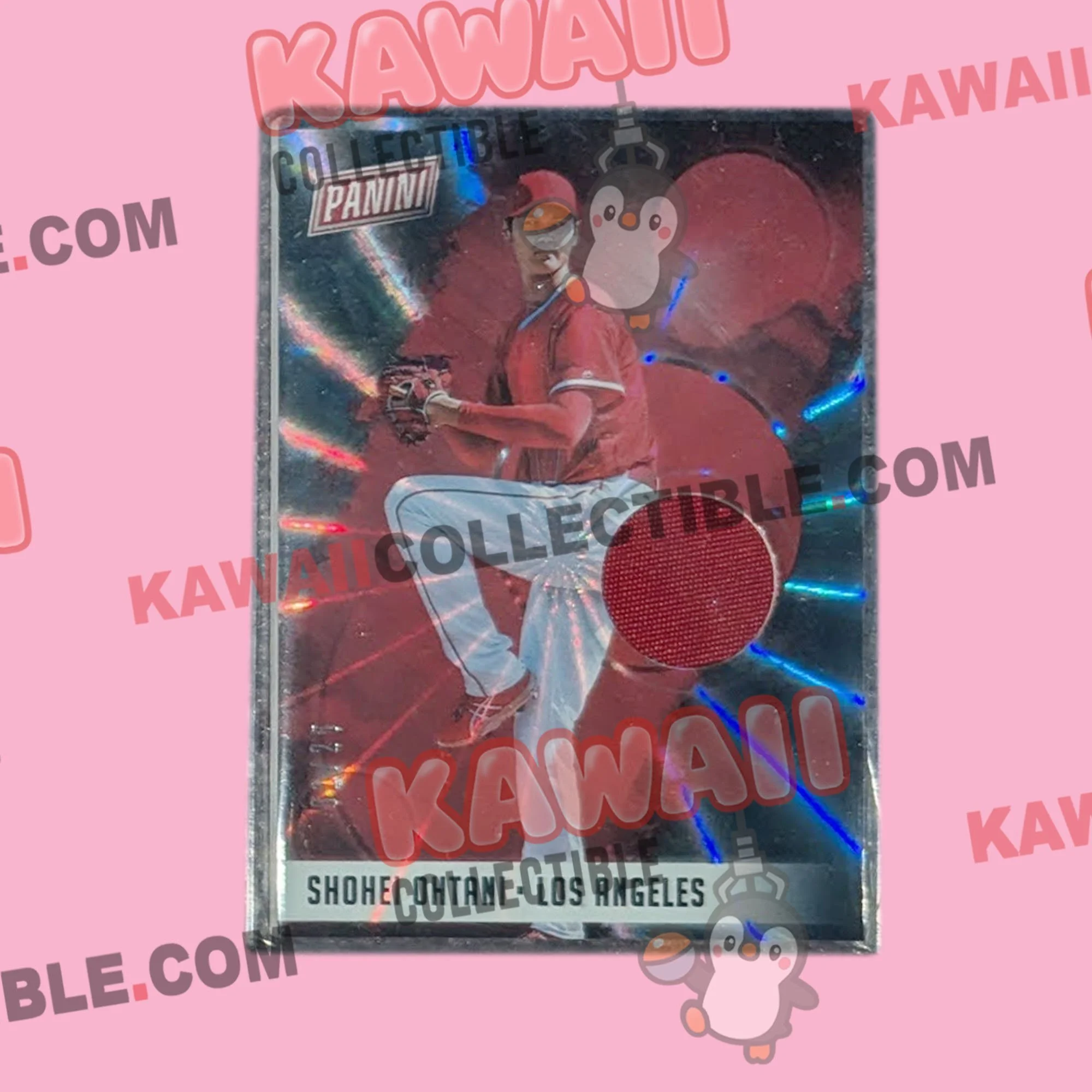 2018 Panini National Convention Shohei Ohtani Rookie Memorabilia/Relic card /25