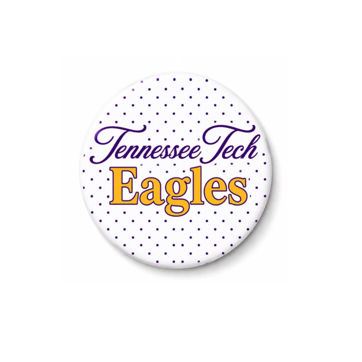 Polka Dots Pin Tennessee Tech