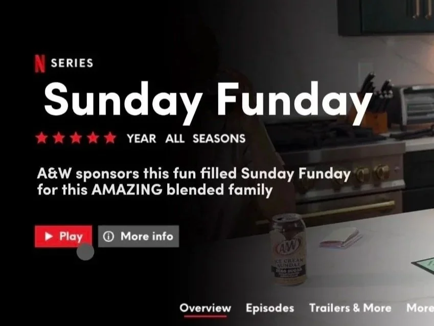 Kelly J the BAM partnering with A&W Restaurants to create authentic family lifestyle content, featuring a Family Sunday Funday filled with nostalgic games, humor, and memorable moments through creative brand storytelling.