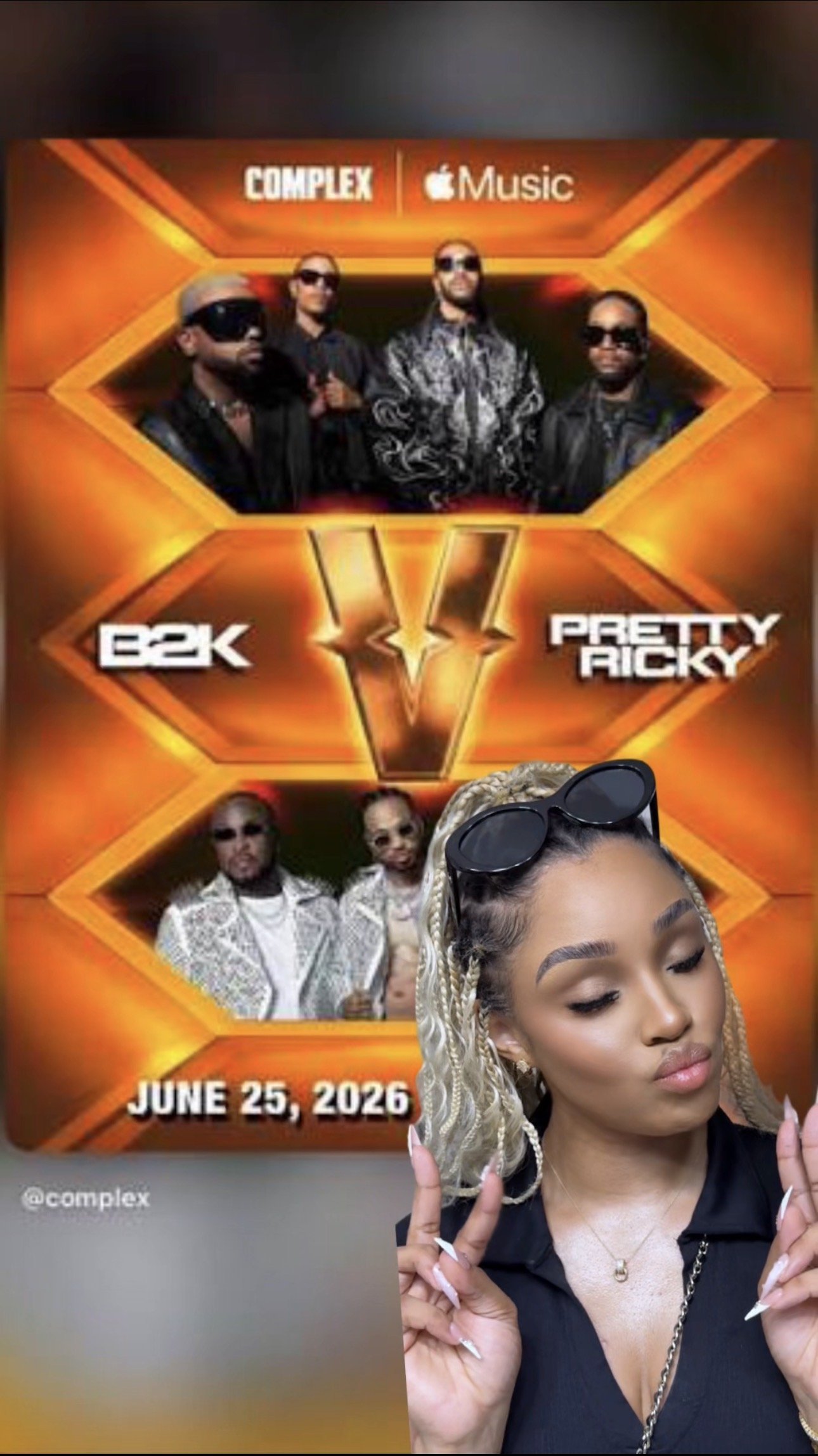 Kelly J the BAM previewing the B2K and Pretty Ricky Verzuz, sharing her excitement, expectations, and millennial perspective before covering the experience.