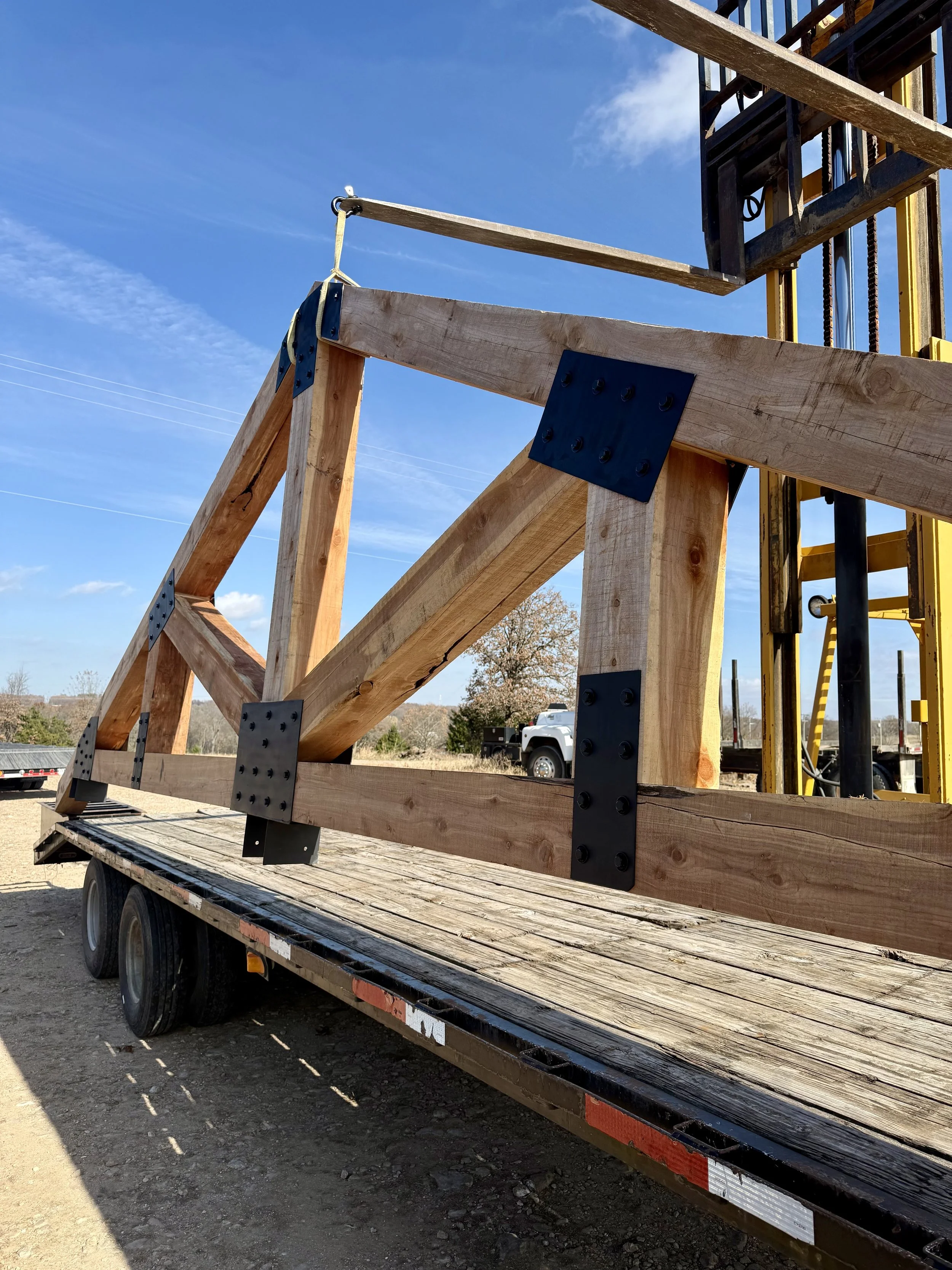 Decorative Cedar Truss