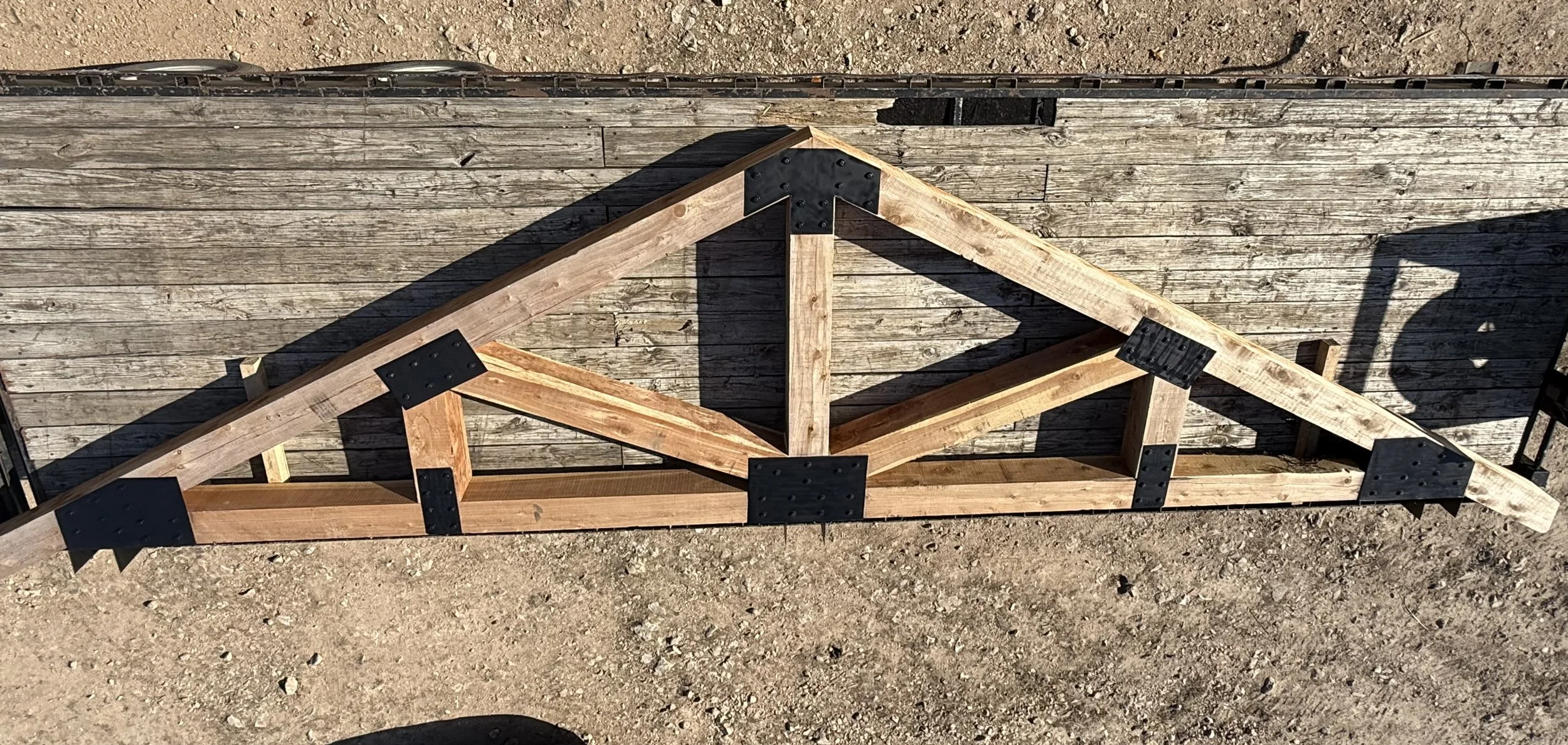 Decorative Cedar Truss