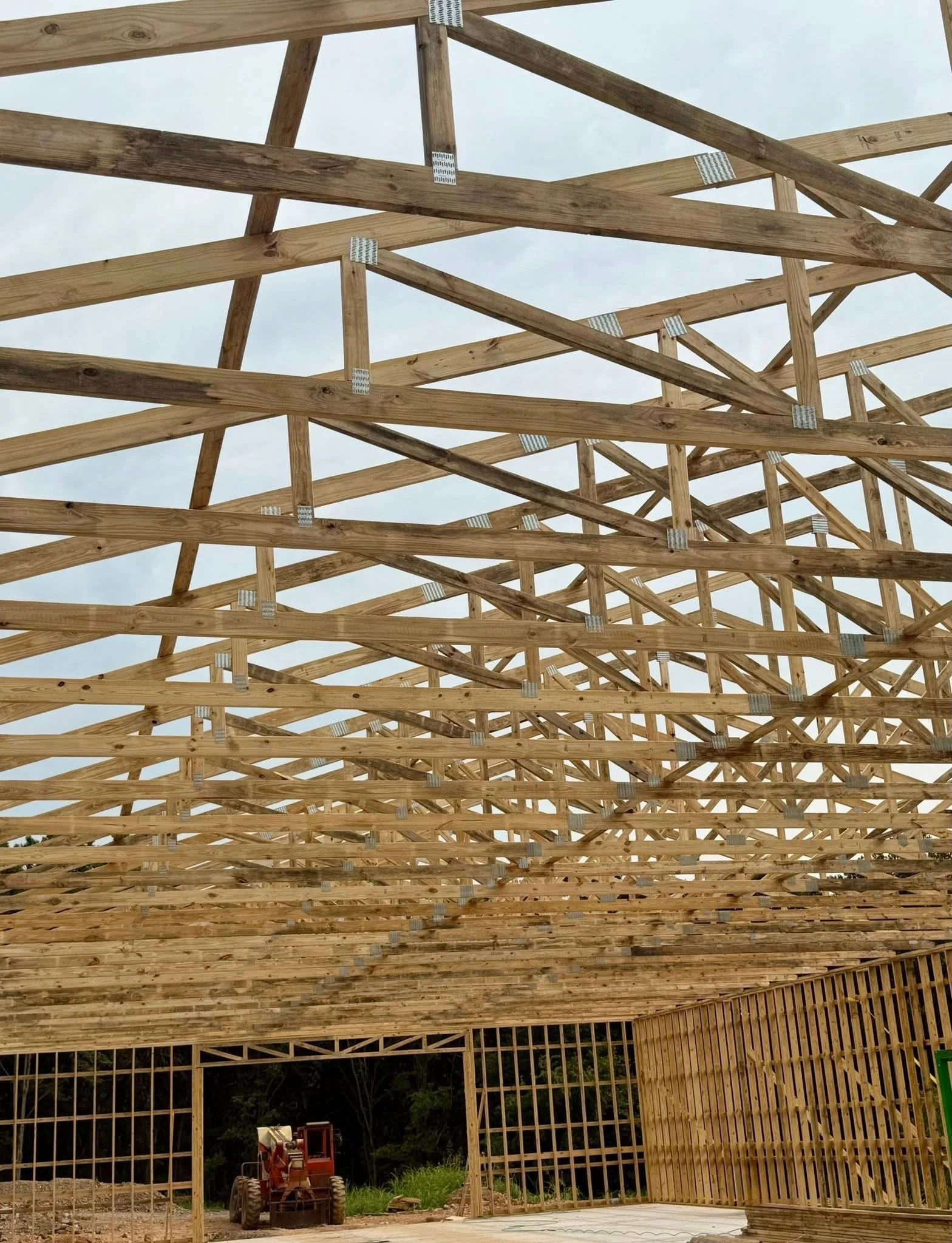 50' 5-12 Pitch Trusses