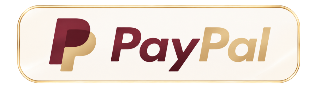 PayPal logo with a cream background and rounded edges.