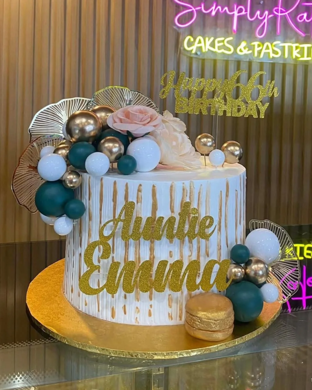 Emerald & Gold Elegance